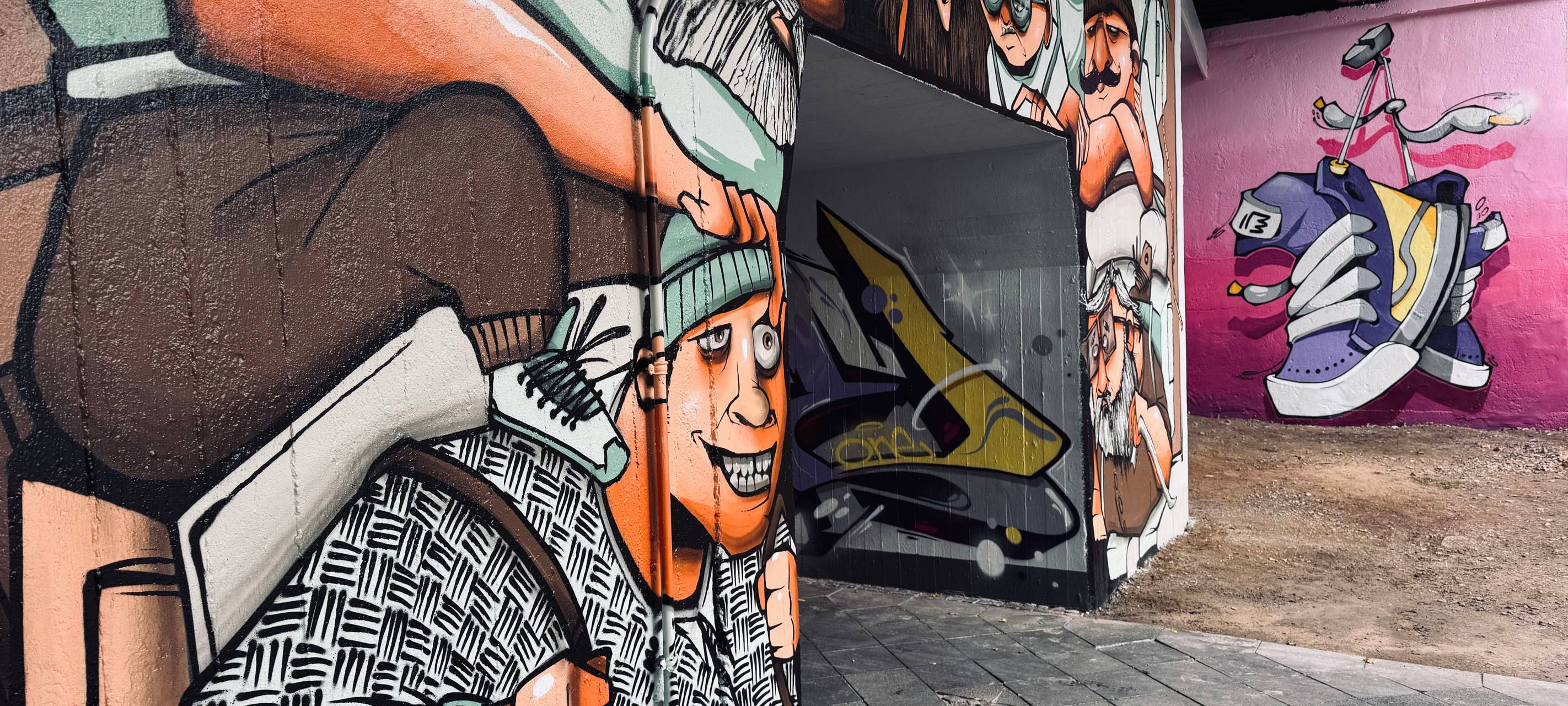 Graffitikunst in Bochum-Langendreer