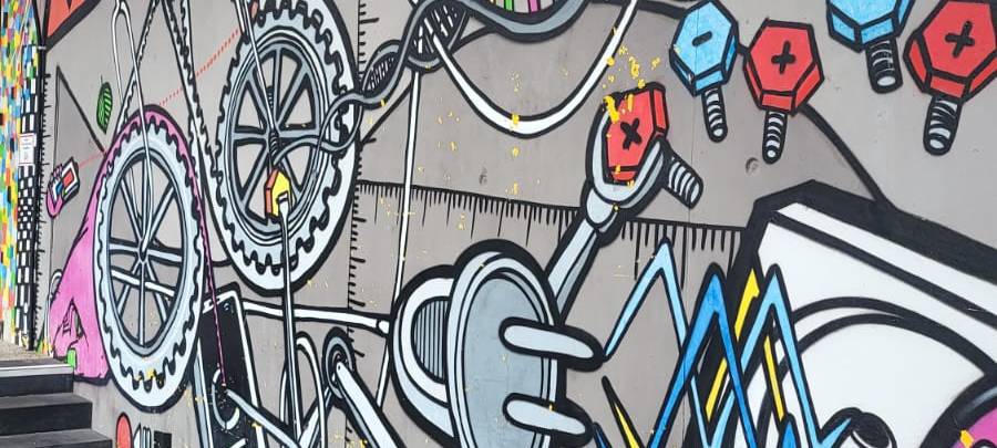 Weniger Vandalismus, dafür mehr Graffitikunst in Bochum