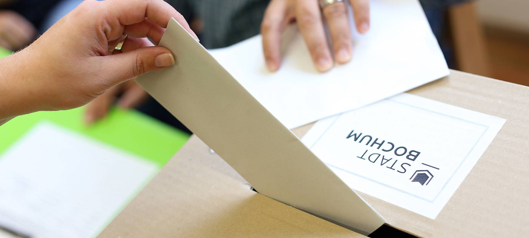 Bochum sucht jetzt schon Wahlhelfer