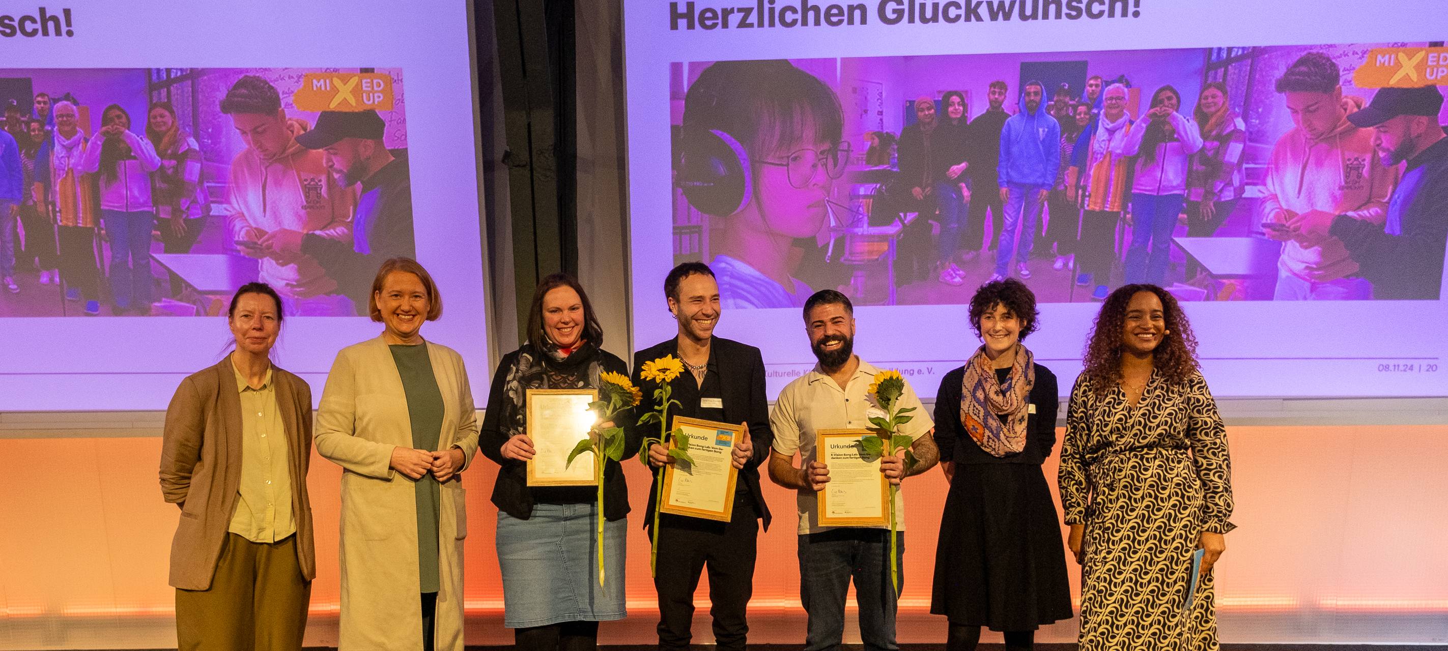 Preis für Musikprojekt "X-Vision Ruhr" aus Bochum