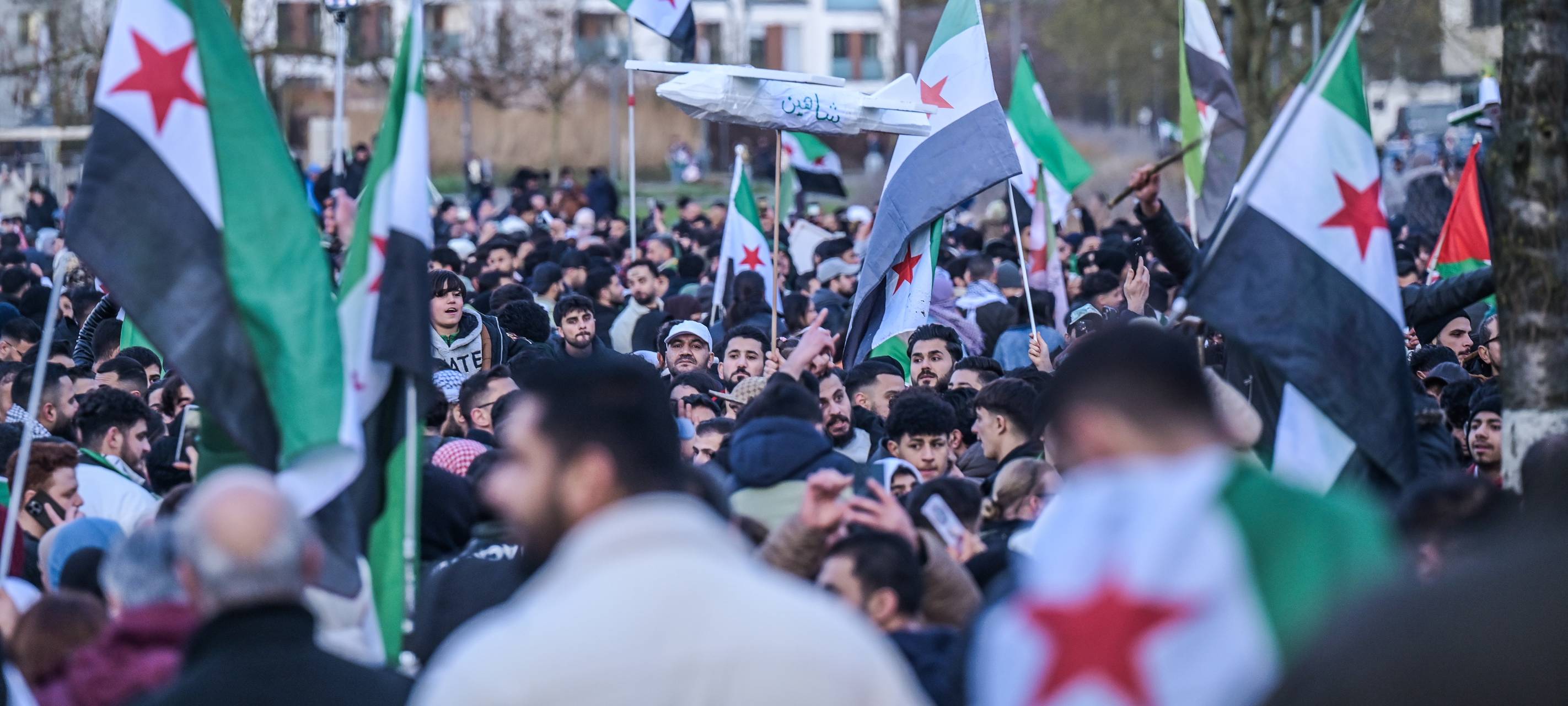 Ruhrgebiet: Syrer feiern Assads Sturz