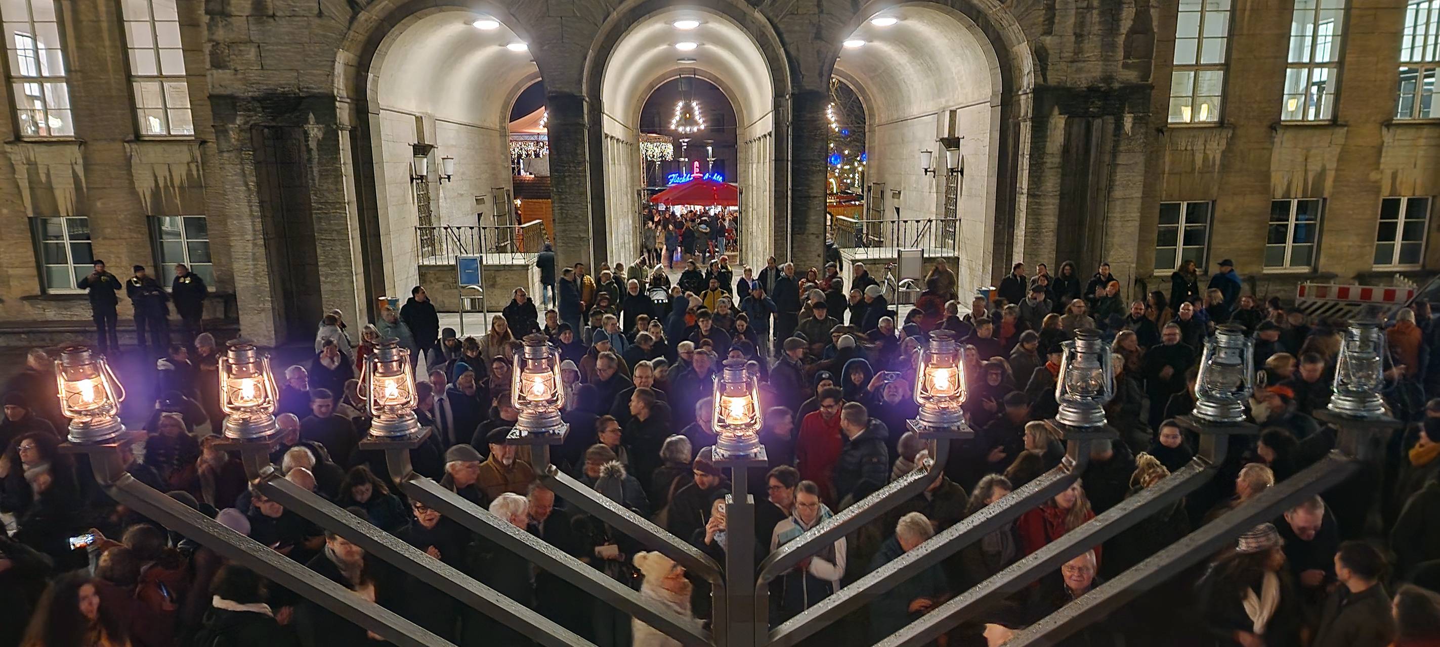 Chanukka-Feier in Bochum am Sonntag