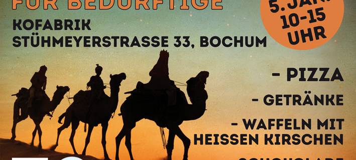 Dreikönigsessen für Obdachlose in Bochum