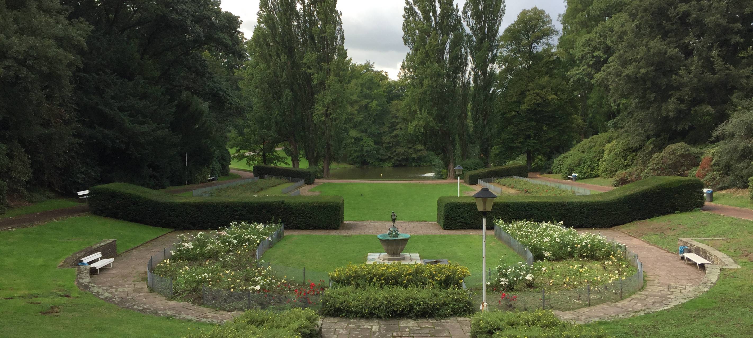 Laternen im Stadtpark Bochum vorübergehend aus