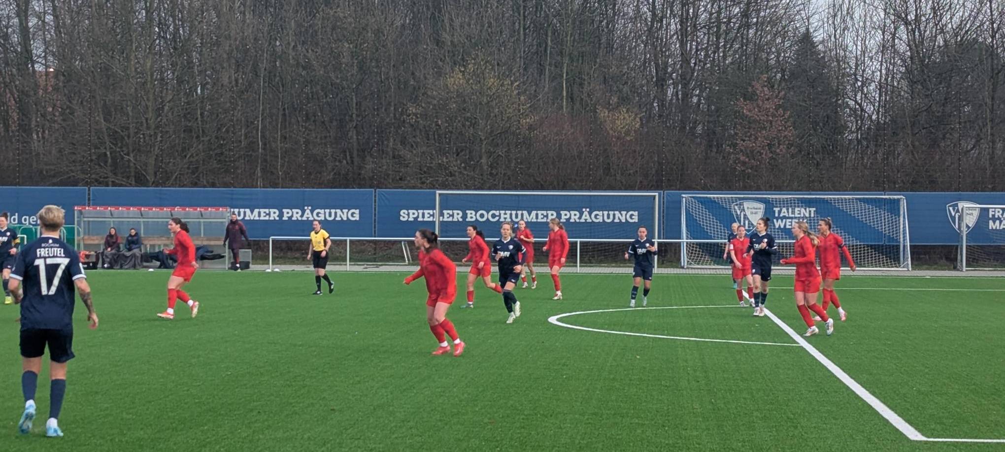 VfL Bochum Frauen verlieren überraschend beim Rückrundenauftakt