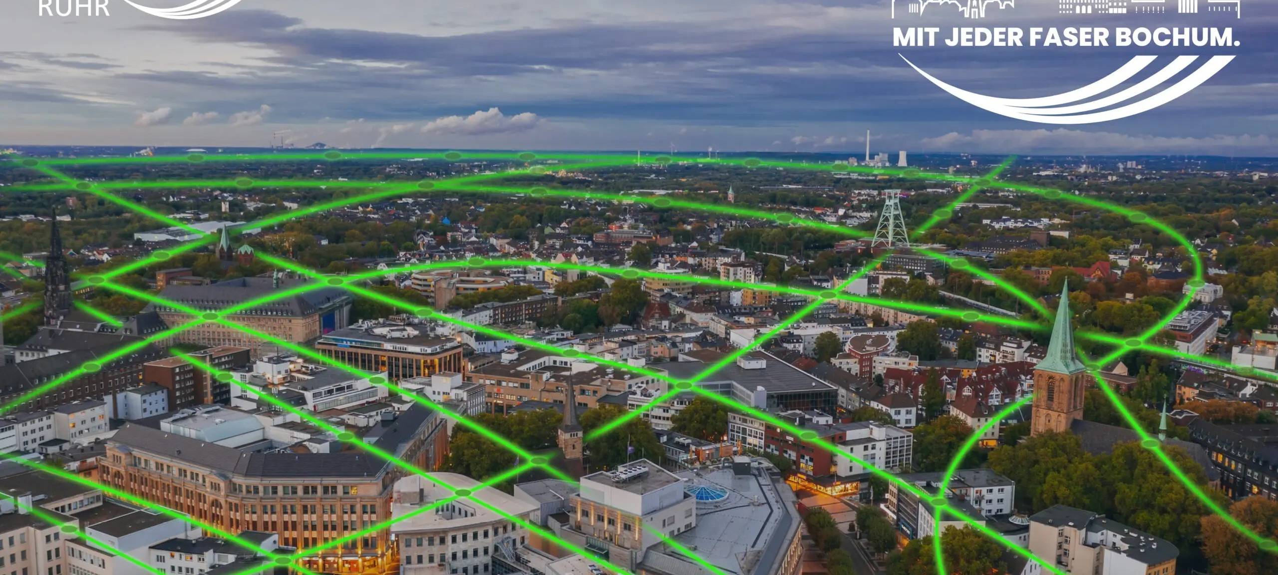 Hälfte aller Bochumer Haushalte bis Ende 2025 ans Glasfasernetz