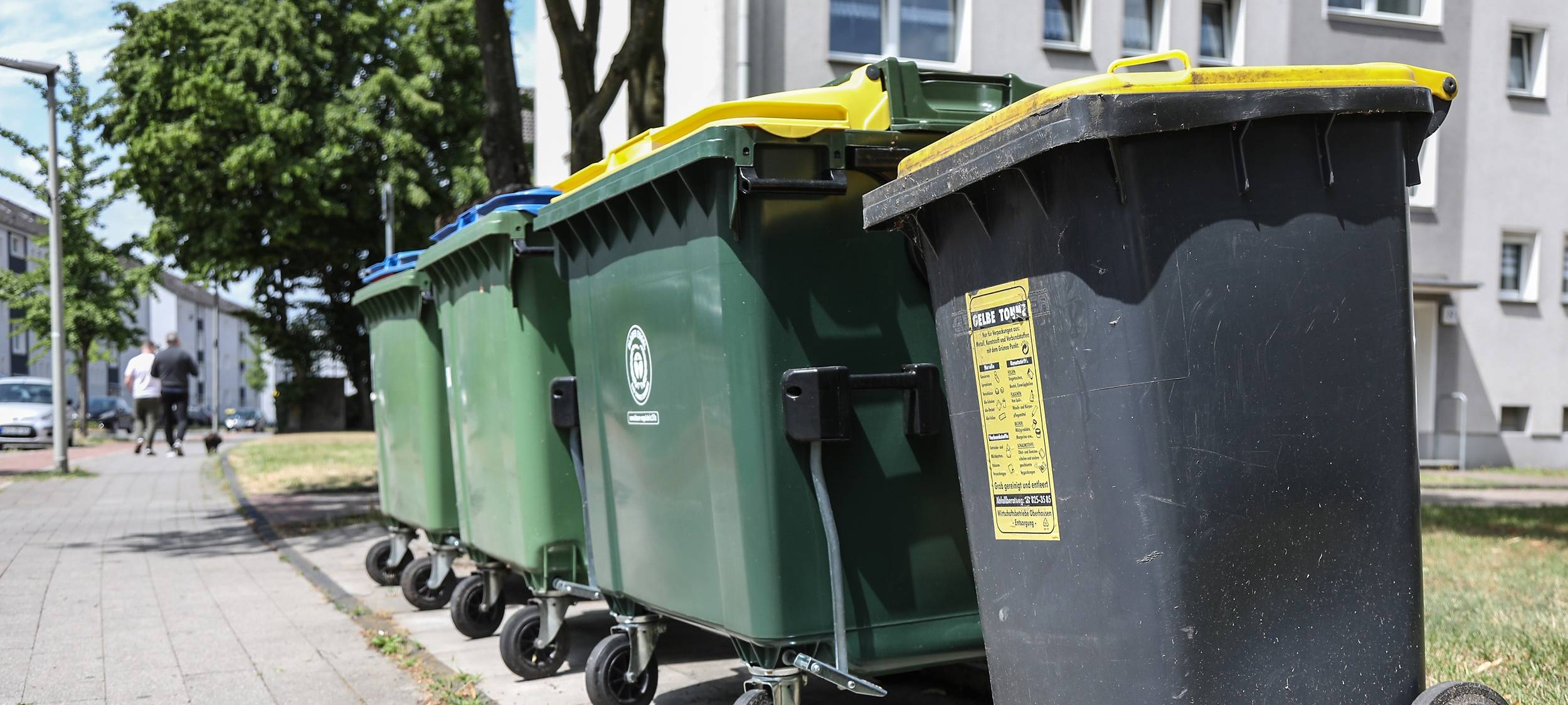 Bochum stellt auf gelbe Tonnen um