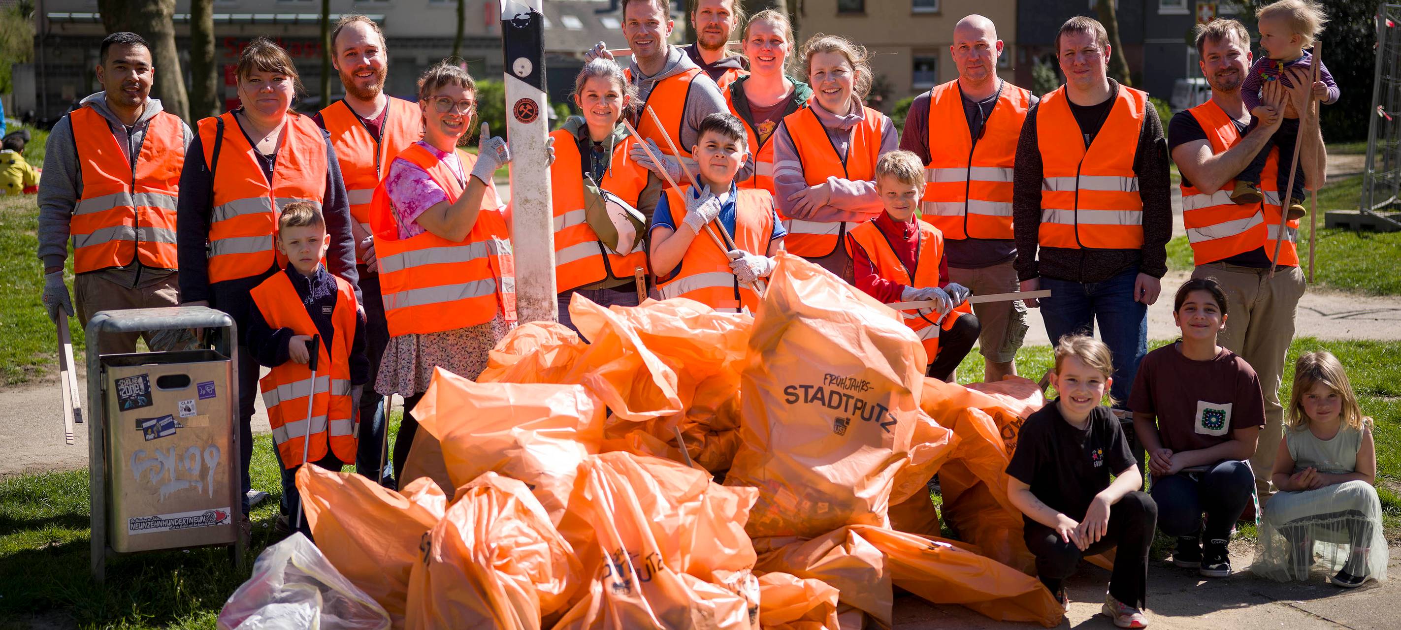 Teilnehmerrekord bei Bochumer Frühjahrsputz