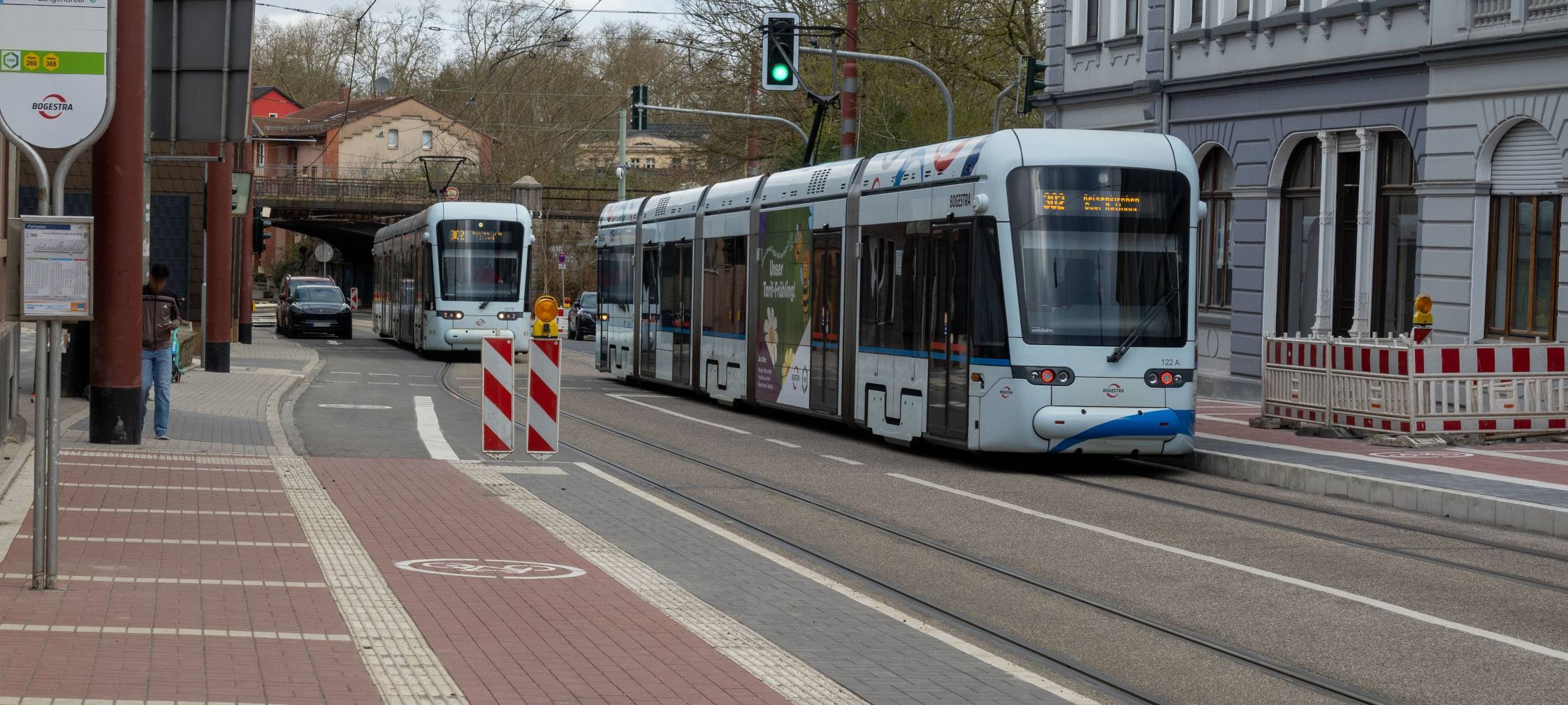 Neue barrierefreie Haltestelle in Bochum