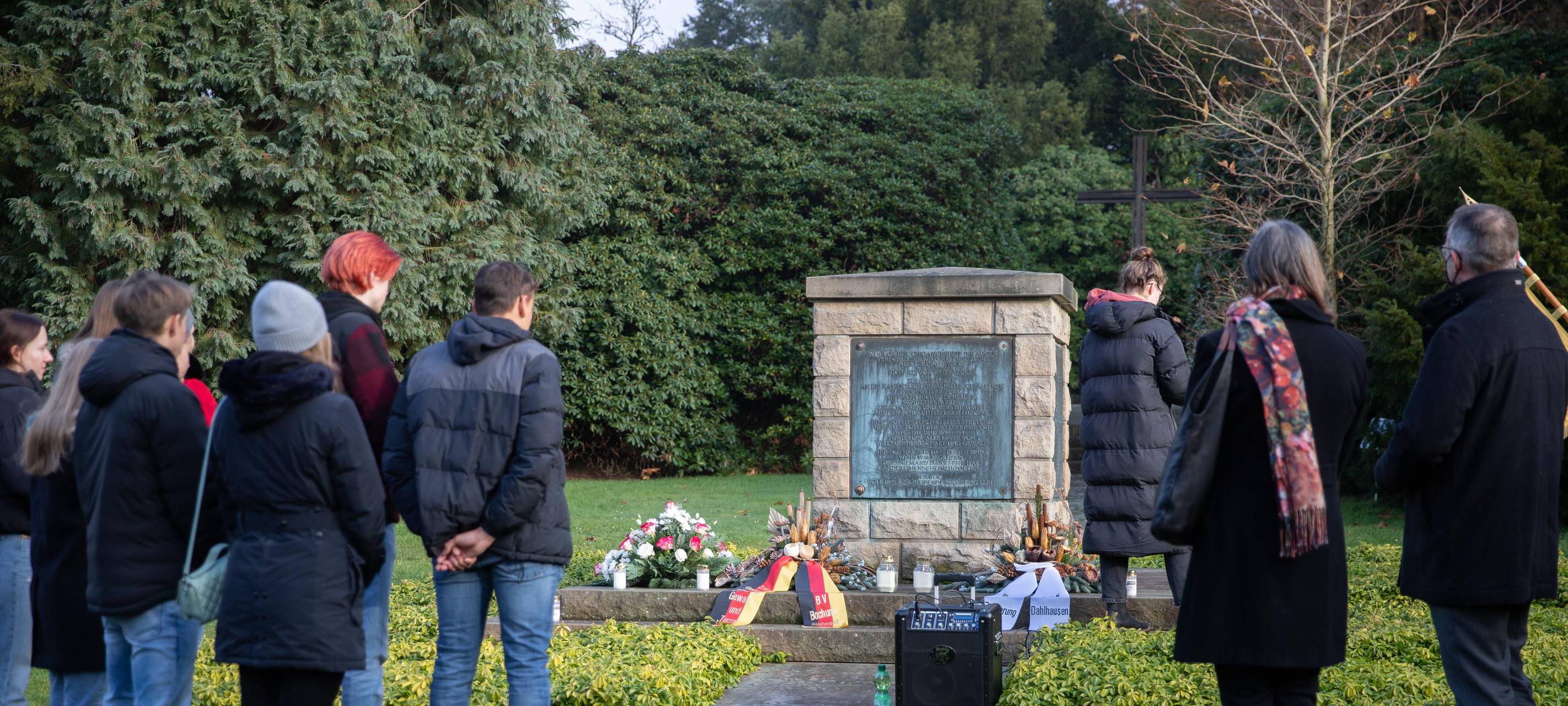 Gedenkveranstaltung für ukrainische Zwangsarbeiter in Bochum