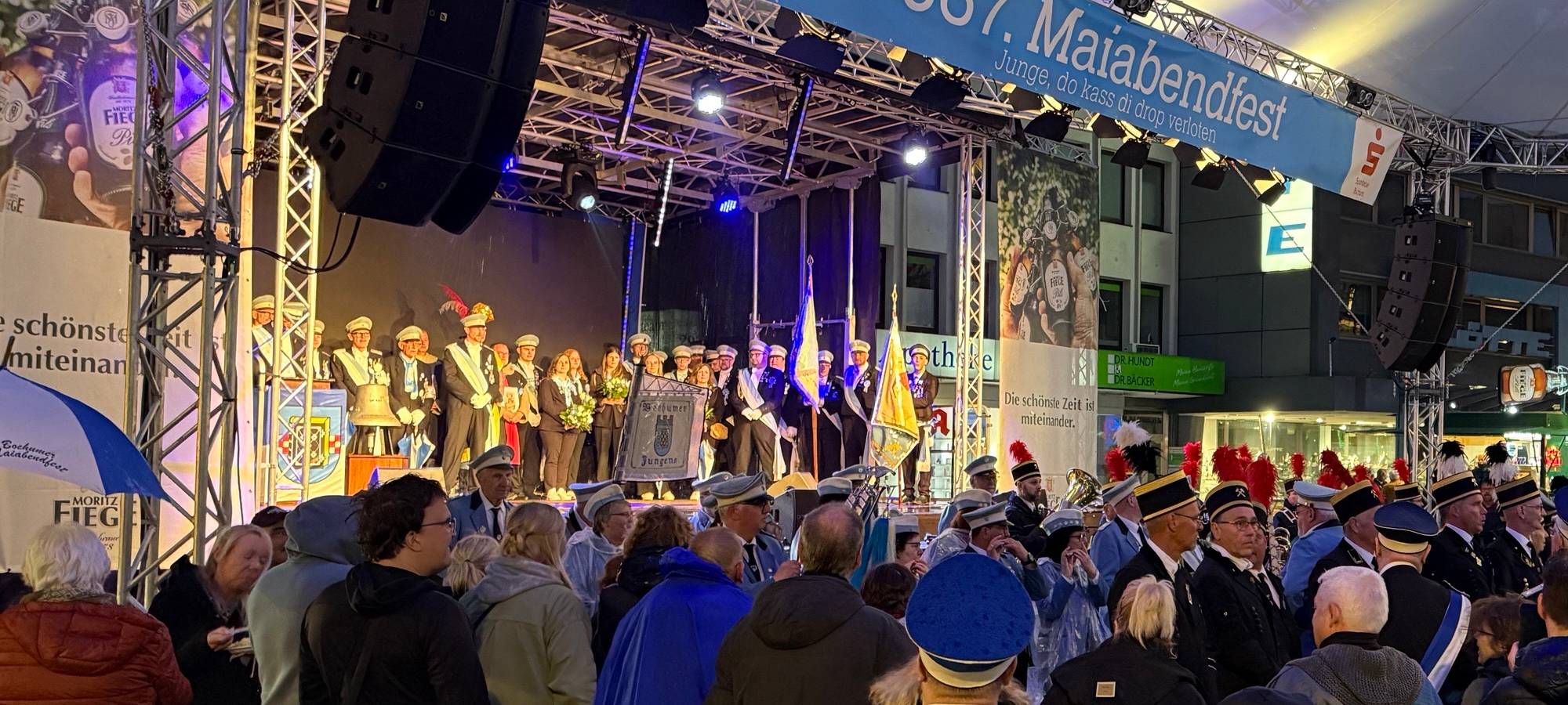Maiabendfest in Bochum gestartet