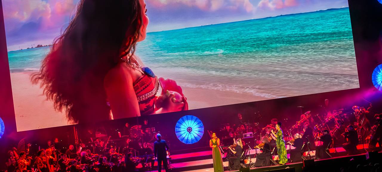 Disney in Concert findet in der Oberhausener Rudolf Weber-ARENA im Mai vor vielen Zuschauern und Fans statt.