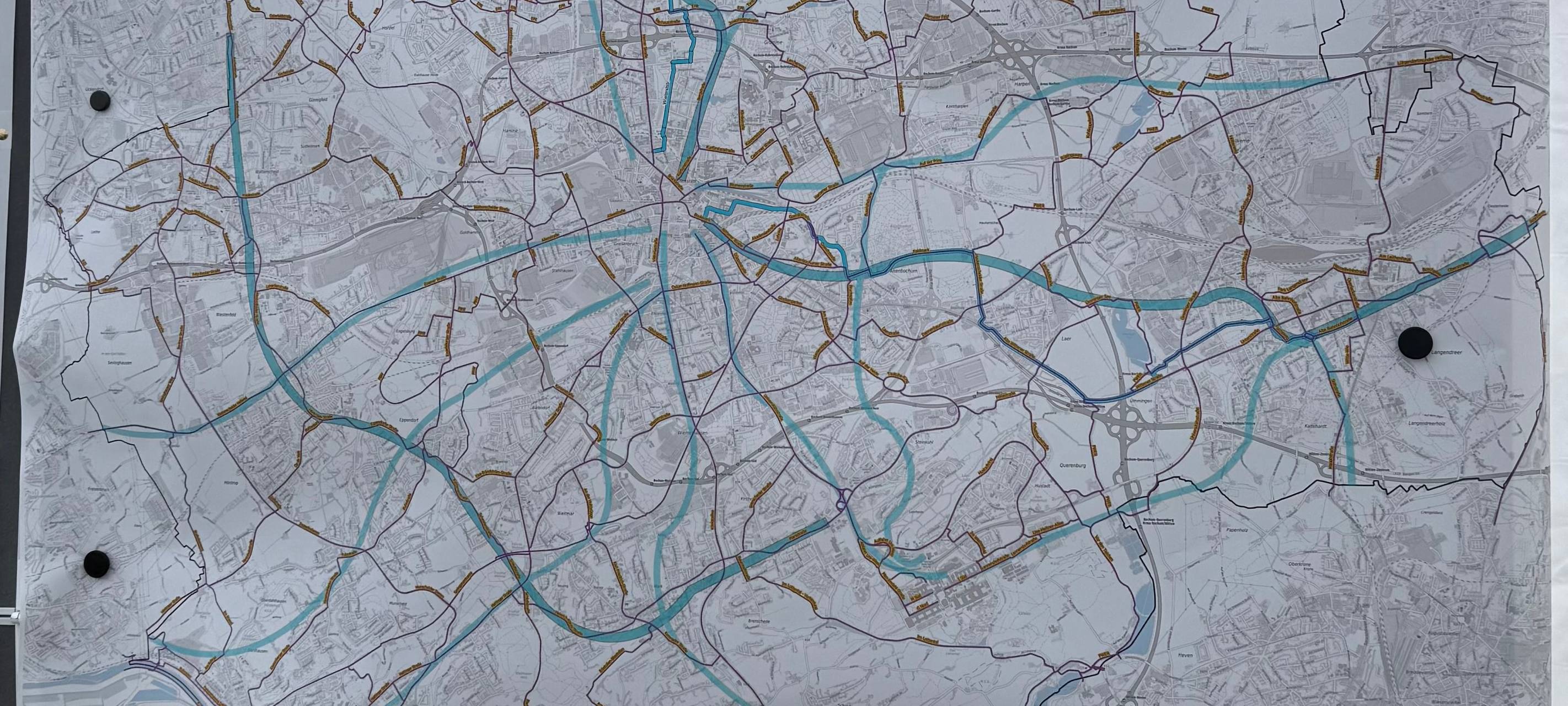 Bauarbeiten der "Veloroute 1" in Bochum starten