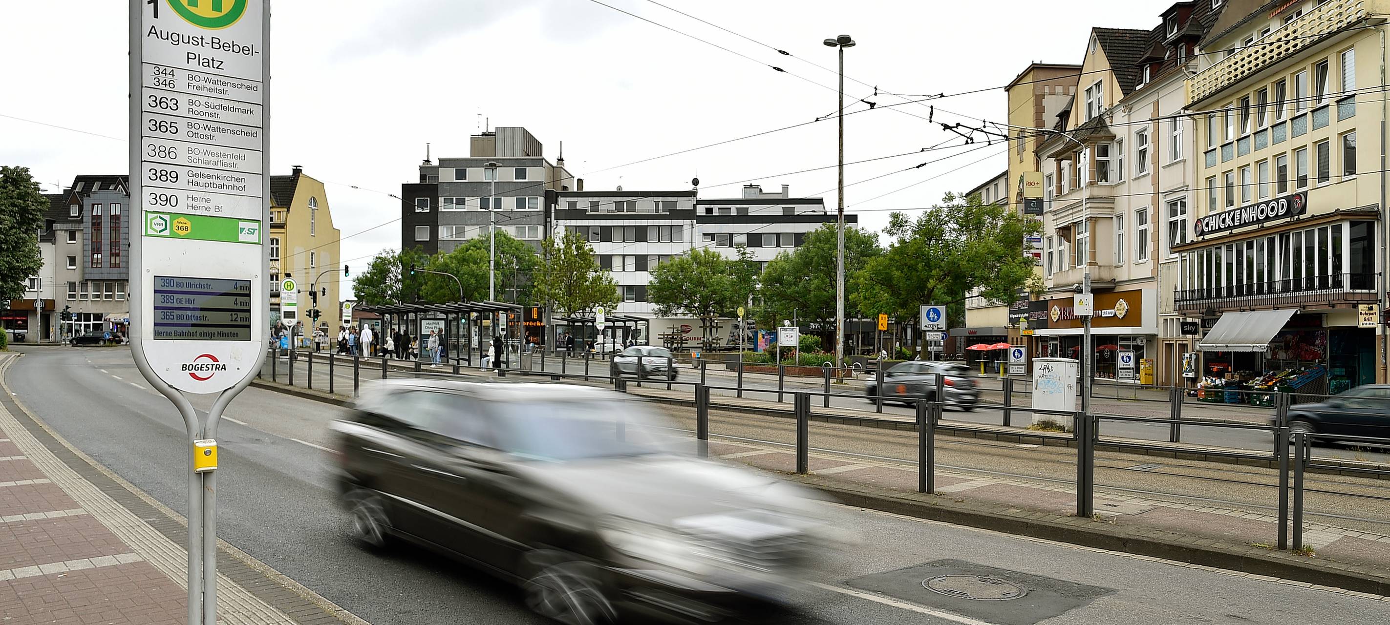 Mobilitätsausschuss zu August-Bebel-Platz in Bochum