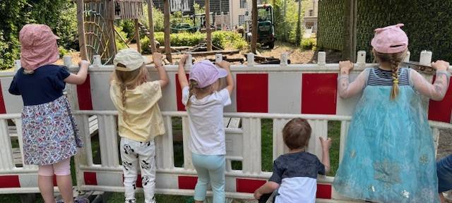 Neuer Bolzplatz für KiTa in Bochum-Höntrop