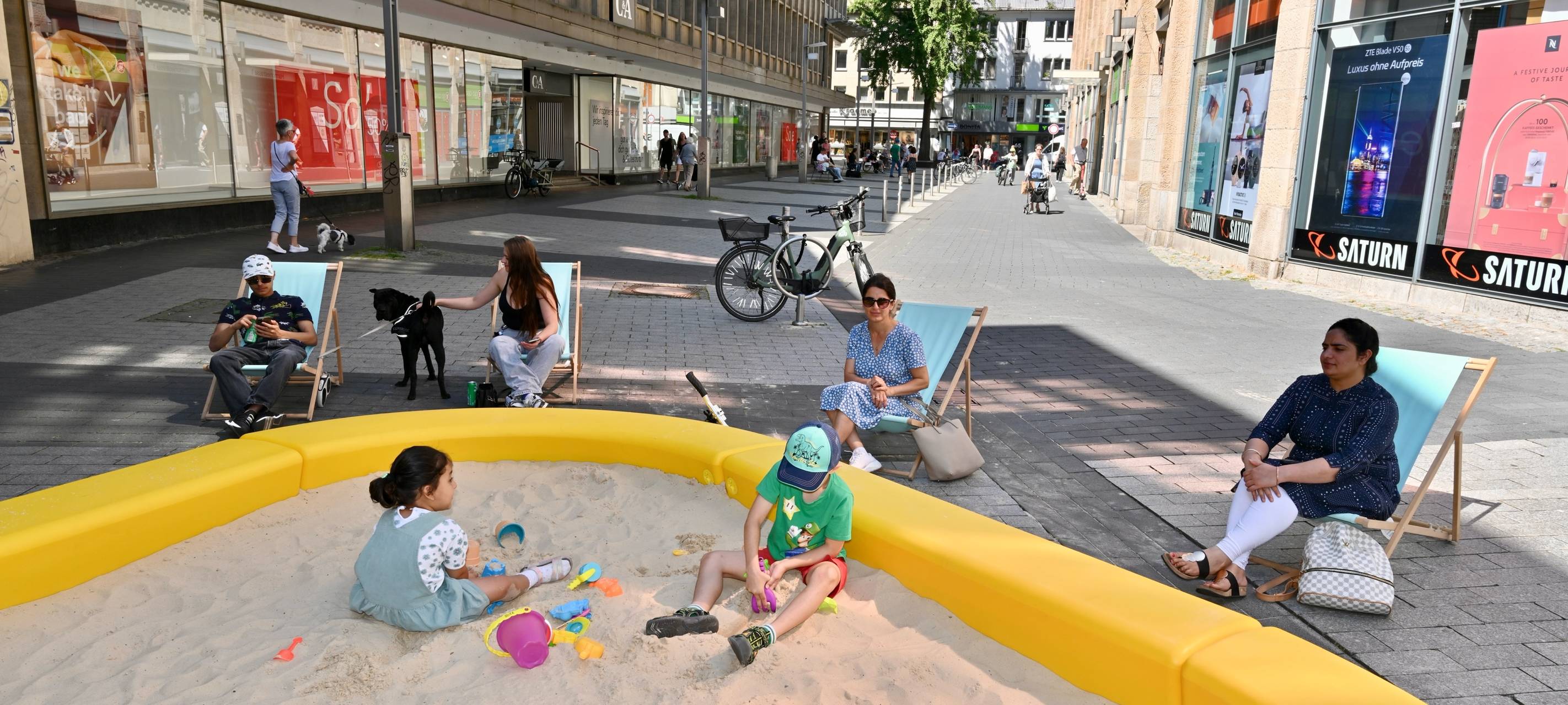 Neue Aufenthaltsflächen in Bochum