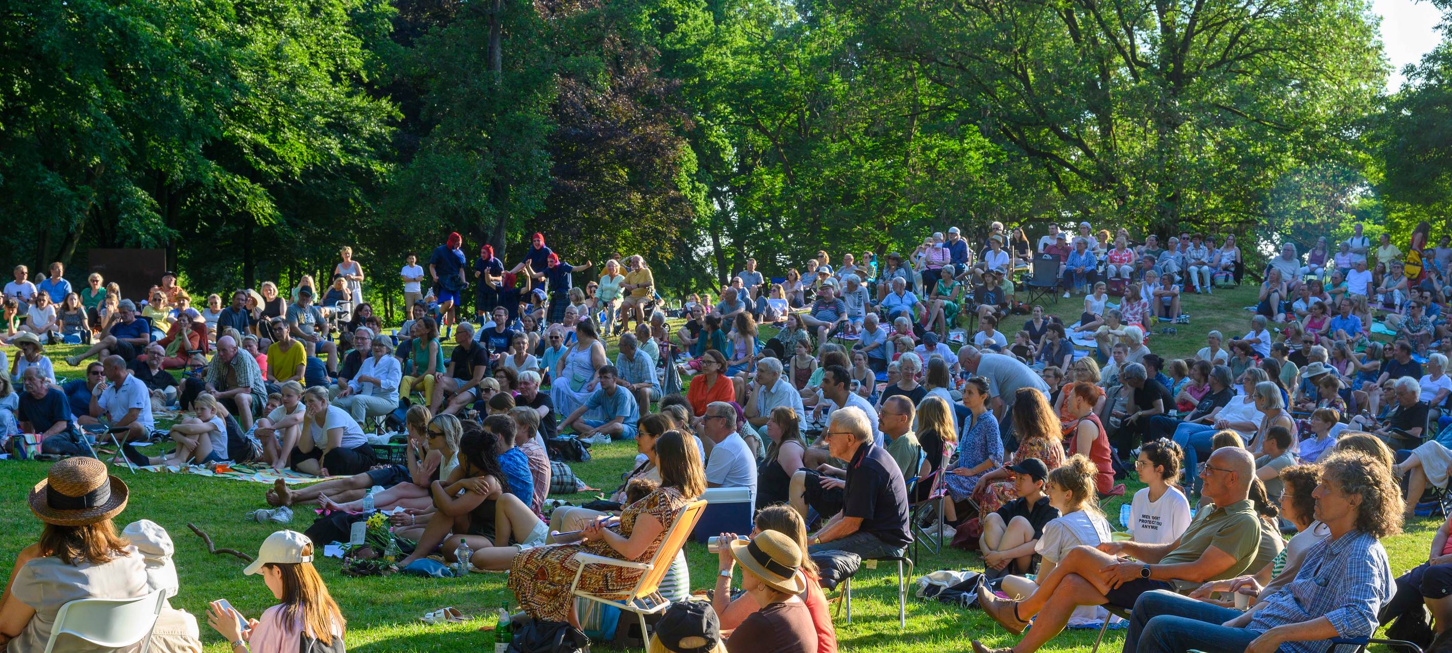 "Romeo und Julia" im Schlosspark in Bochum-Weitmar