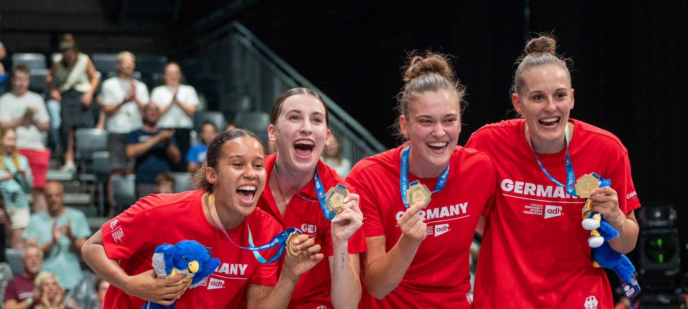 FISU: Zwei deutsche Goldmedaillen in der Jahrhunderthalle Bochum