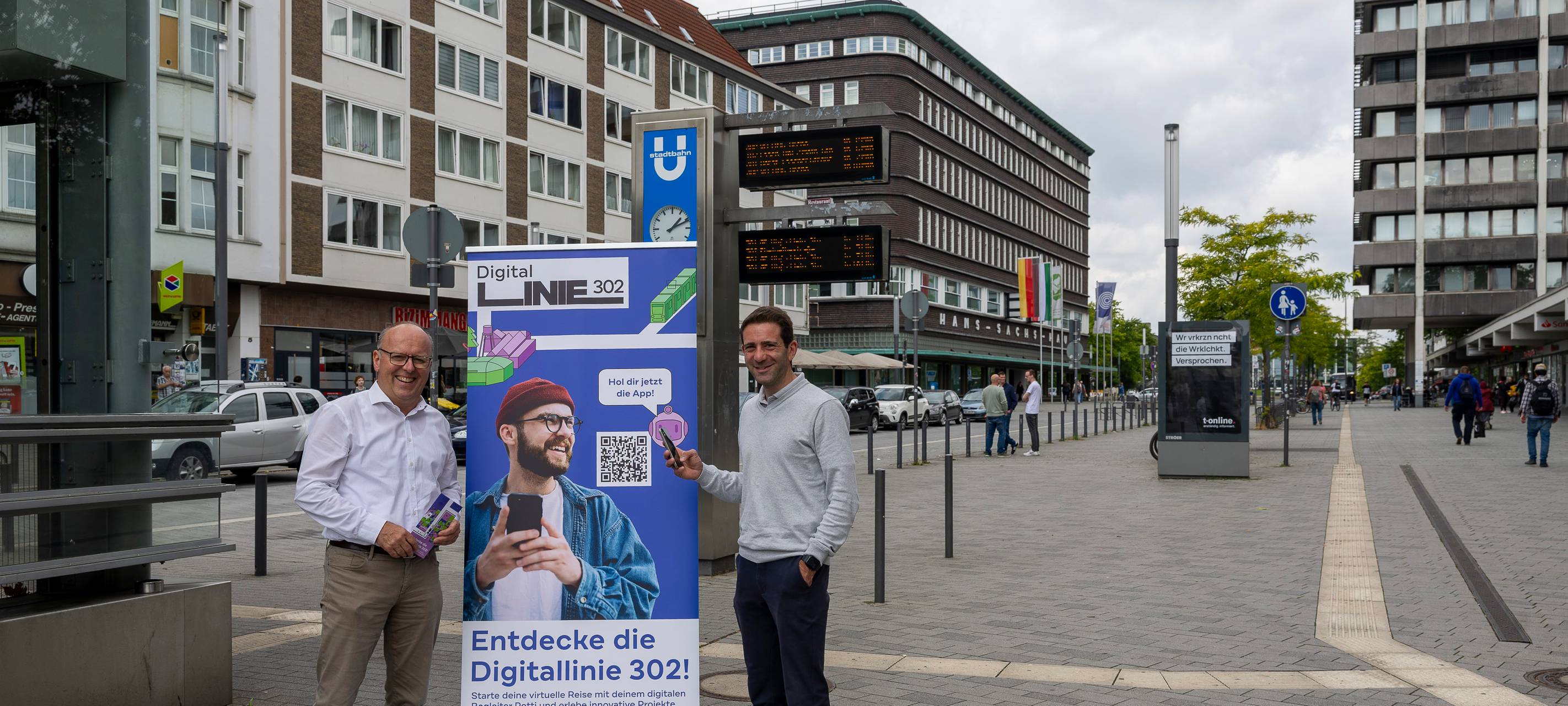 Neue App „Digitallinie 302“ in Bochum