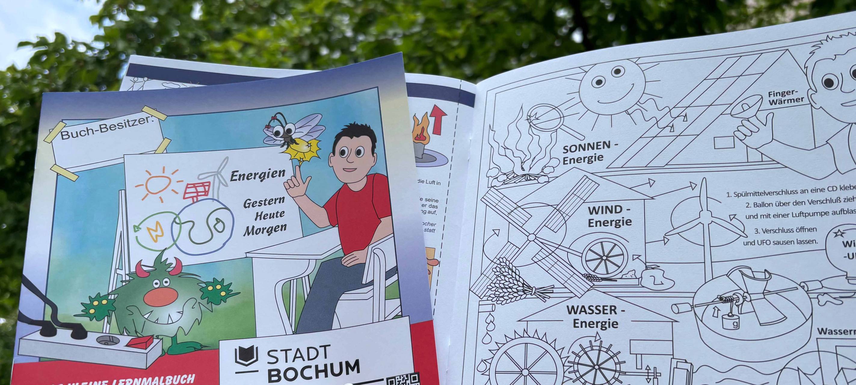 Kostenlose Umwelt-Malbücher in Bochum