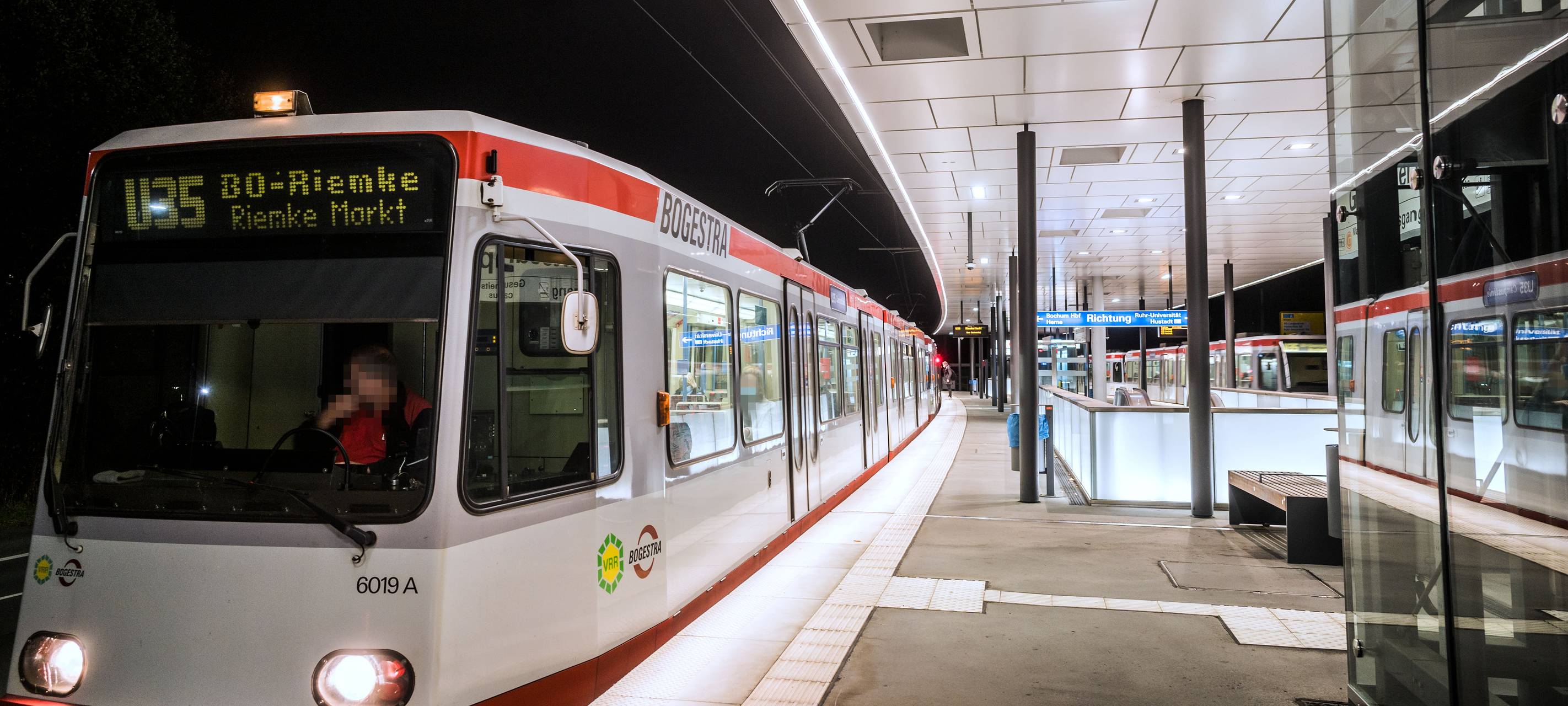 Ende der Gleisbauarbeiten der U35 in Bochum