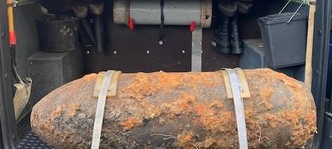 Bombenfund in Bochum-Weitmar