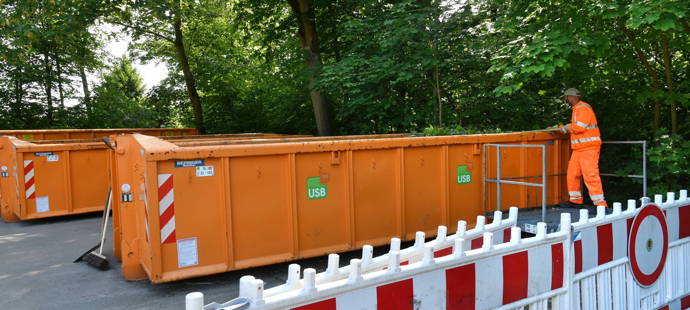 Zusätzliche Abgabestelle für Grünabfälle in Bochum-Höntrop