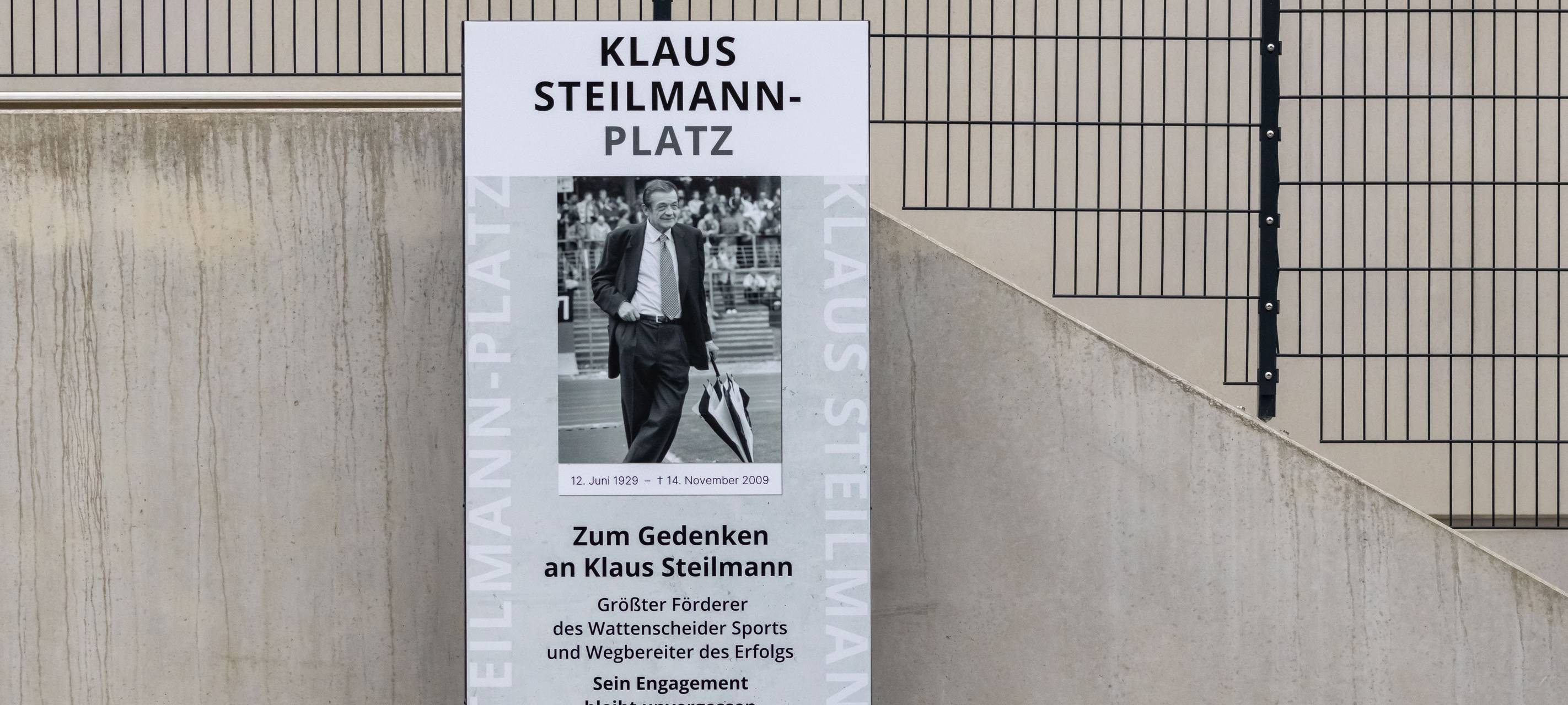 Klaus-Steilmann-Platz in Wattenscheid eingeweiht