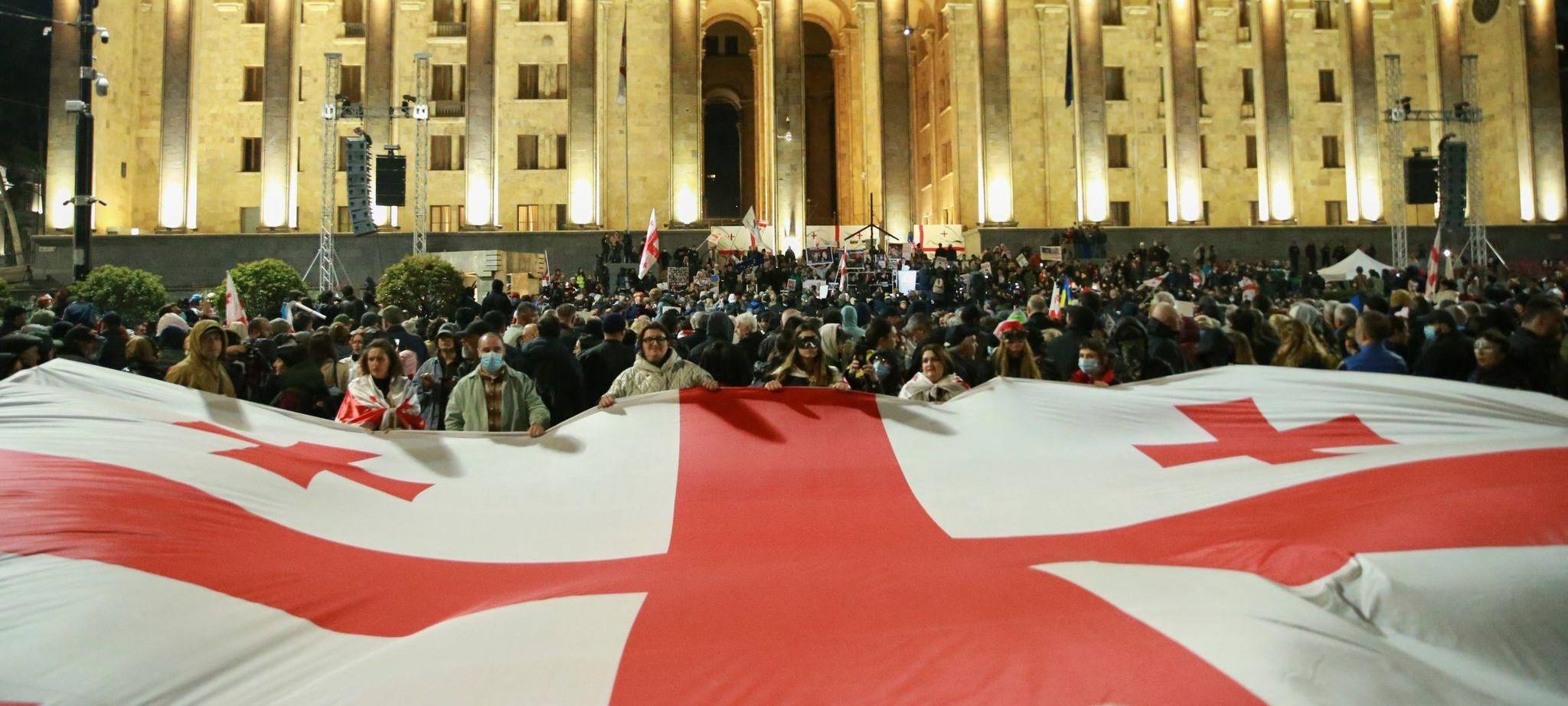 Proteste in Georgien