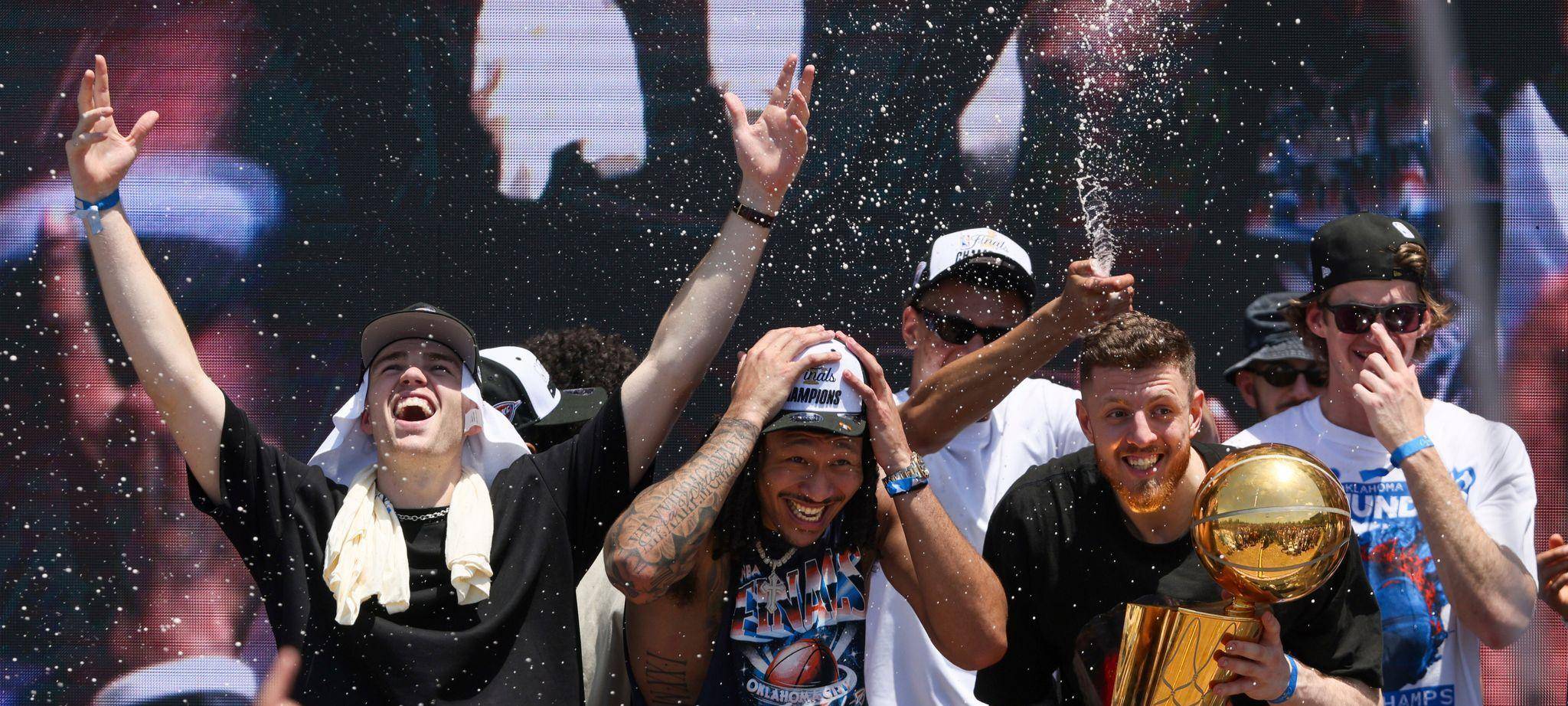 NBA-Meisterschaftsfeier Oklahoma City Thunder