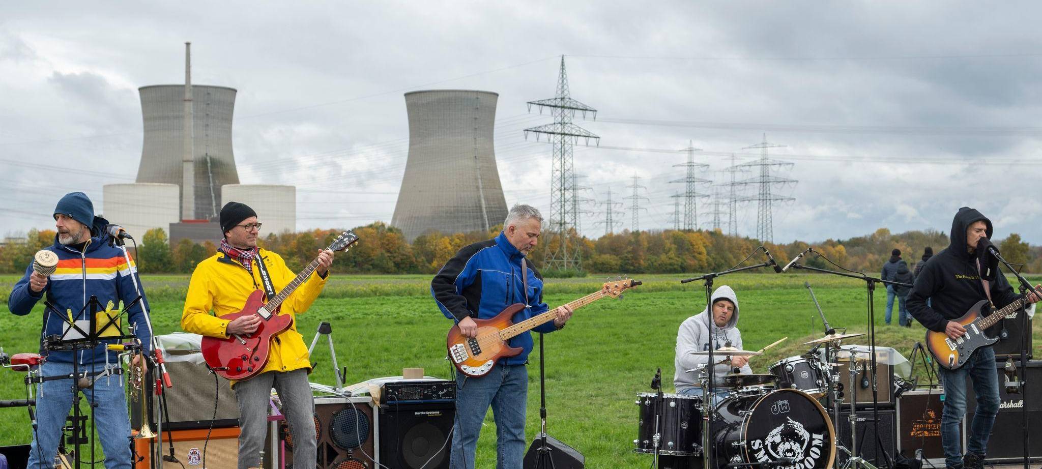 Sprengung Kühltürme Kernkraftwerk Gundremmingen