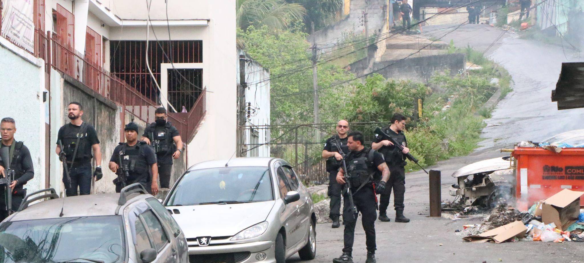 Polizeieinsatz in Favelas in Rio de Janeiro