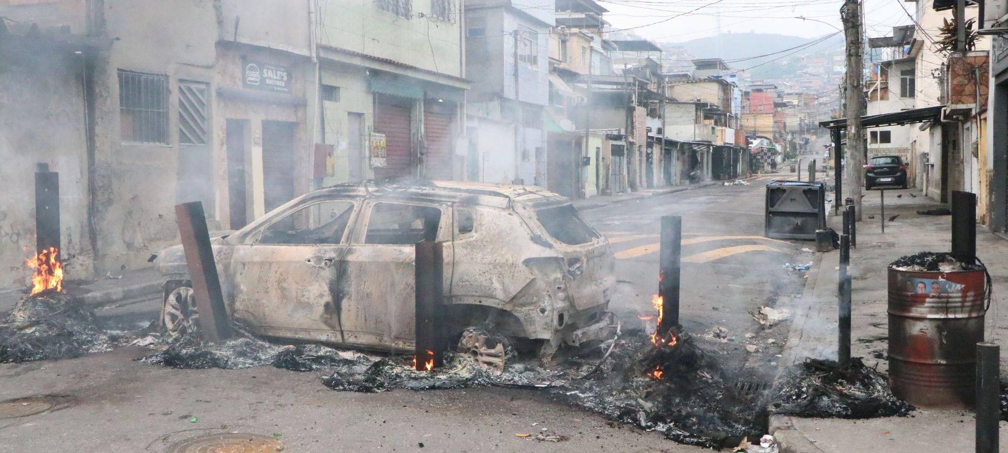 Polizeieinsatz in Favelas in Rio de Janeiro