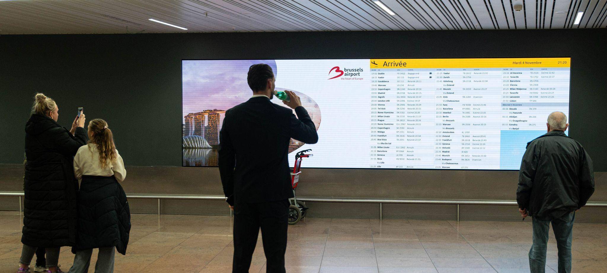 Wegen Drohne: Flugverkehr in Brüssel zeitweise eingestellt