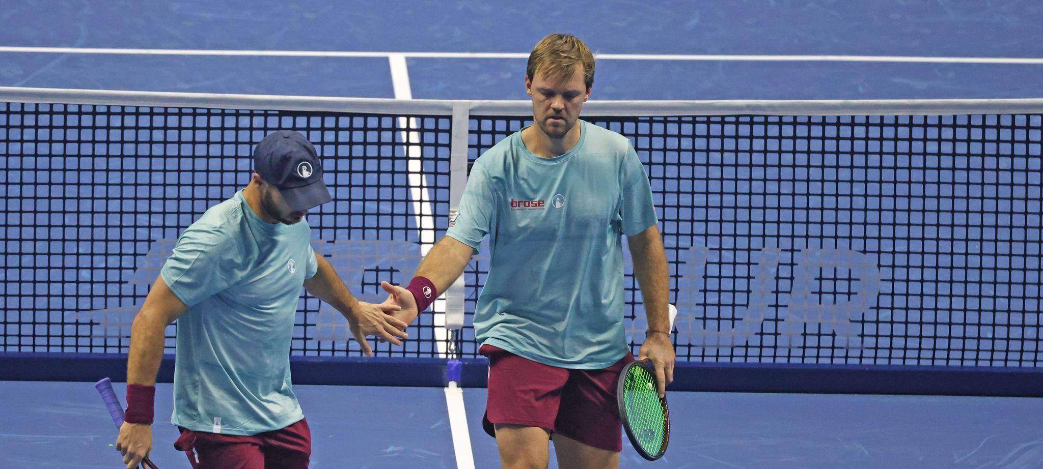 Tennis-Doppel Tim Pütz und Kevin Krawietz