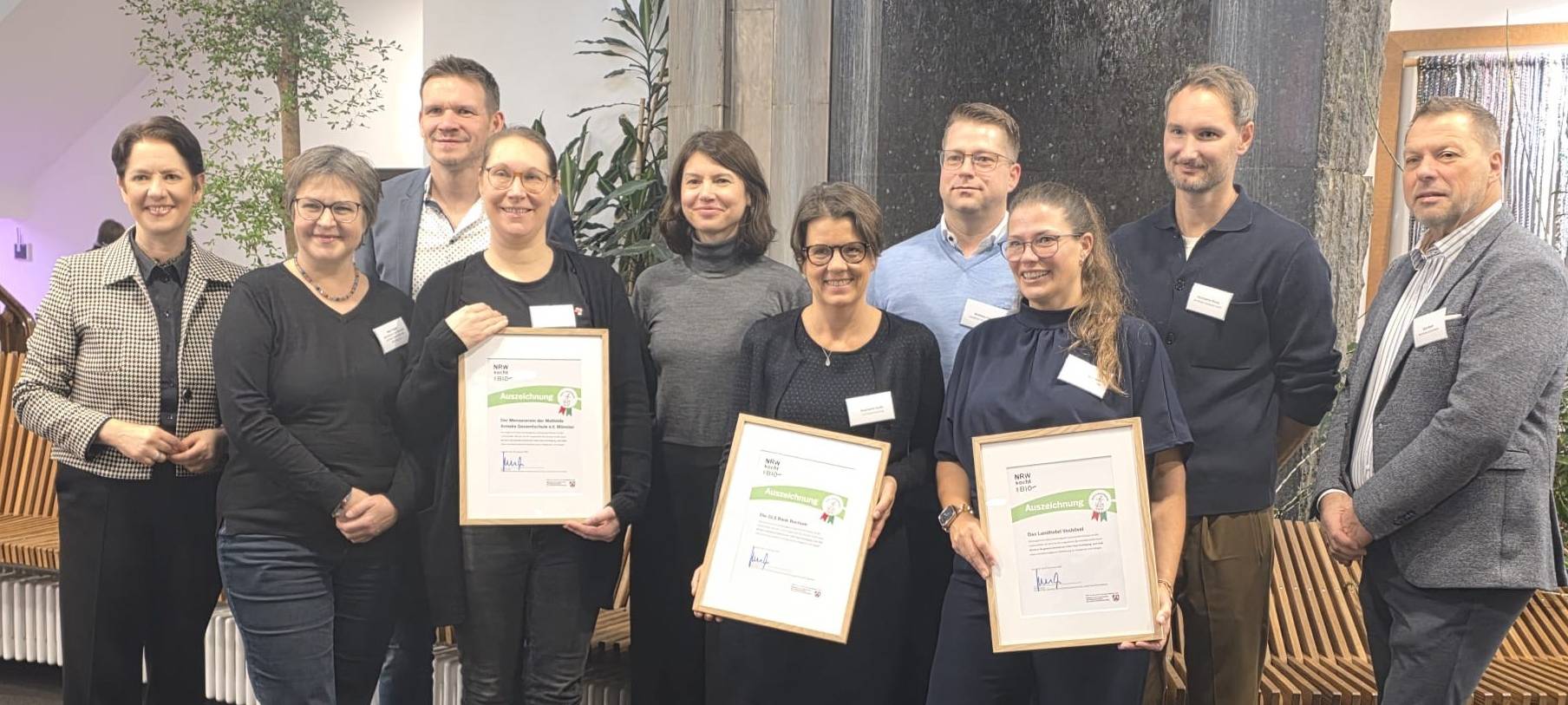 NRW kocht mit Bio Auszeichnung in Bochum