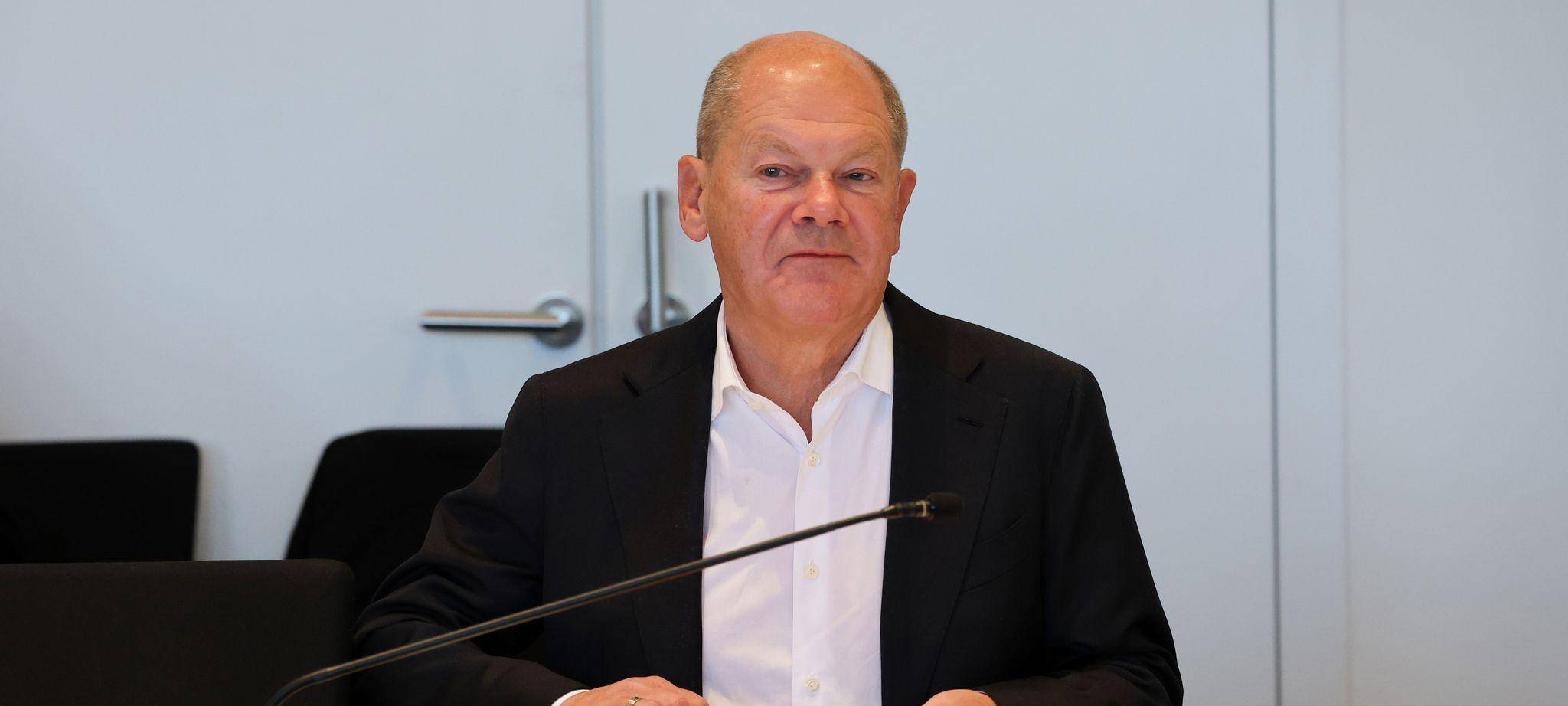 Untersuchungsausschuss Klimaschutzstiftung - Olaf Scholz
