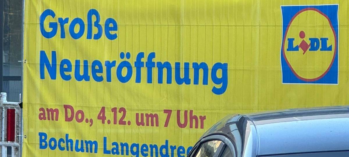 Lidl und EDEKA: Neue Eröffnungstermine in Bochum-Langendreer