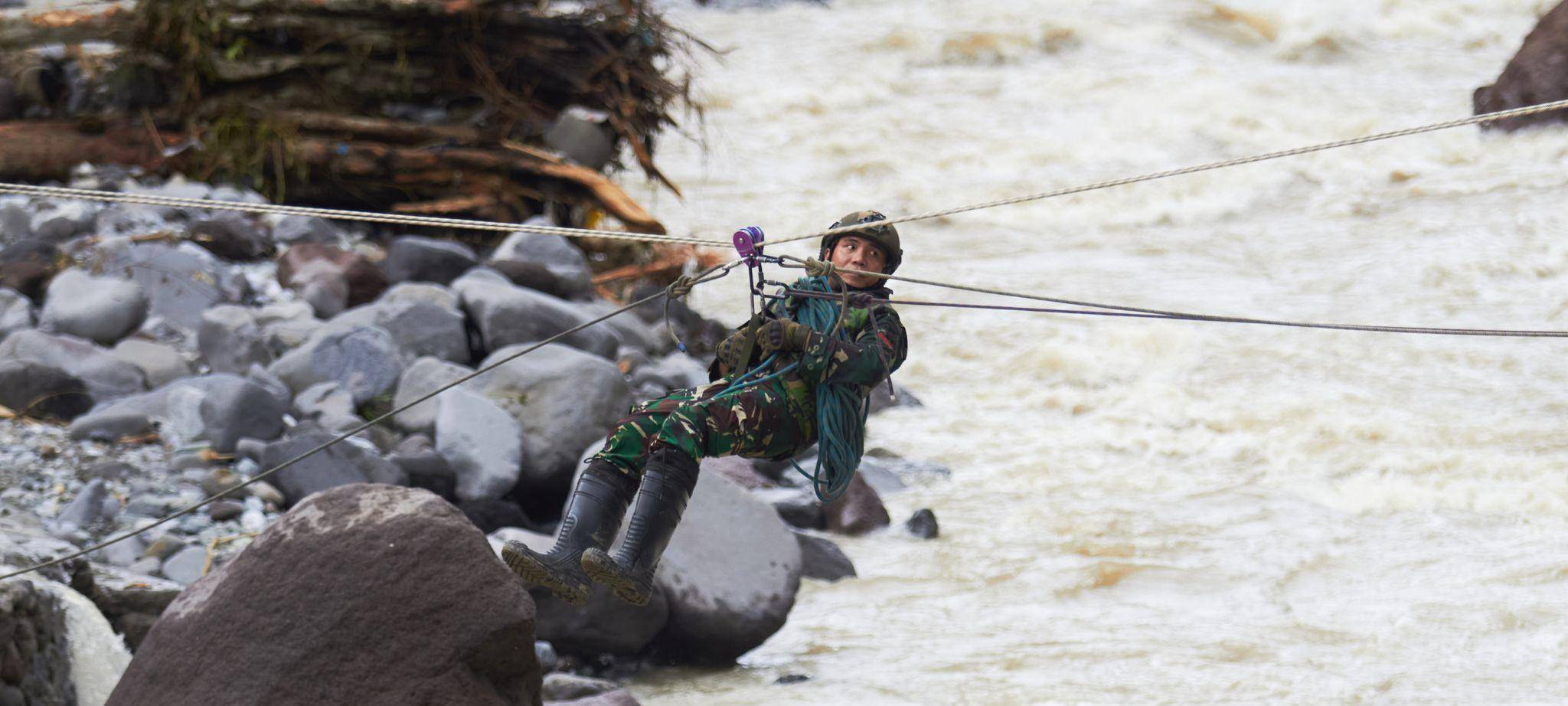 Überschwemmungen in Indonesien