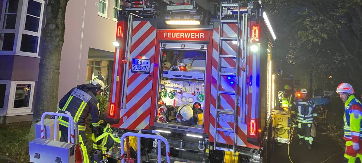 Küchenbrand in Wattenscheid – Person gerettet
