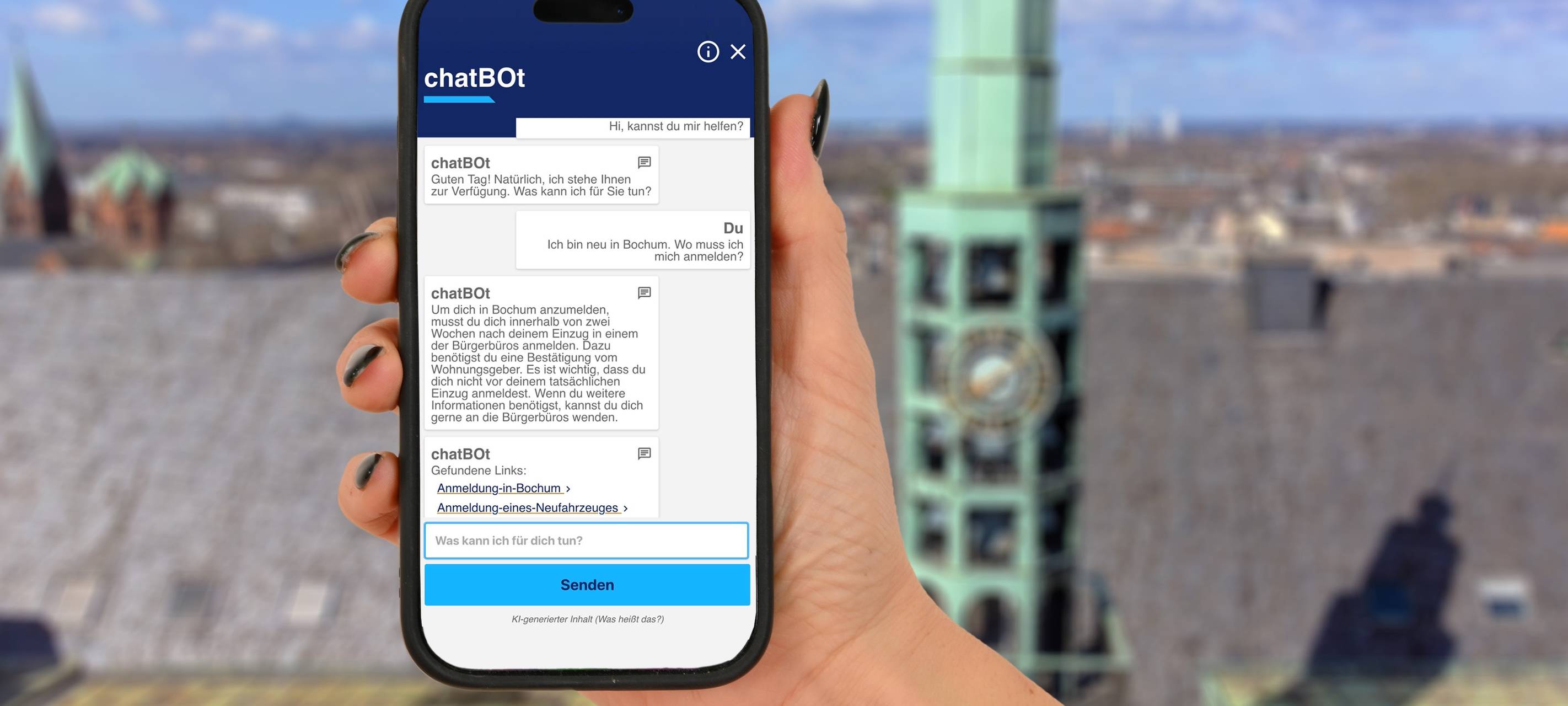 Bochum startet KI "ChatBOt"
