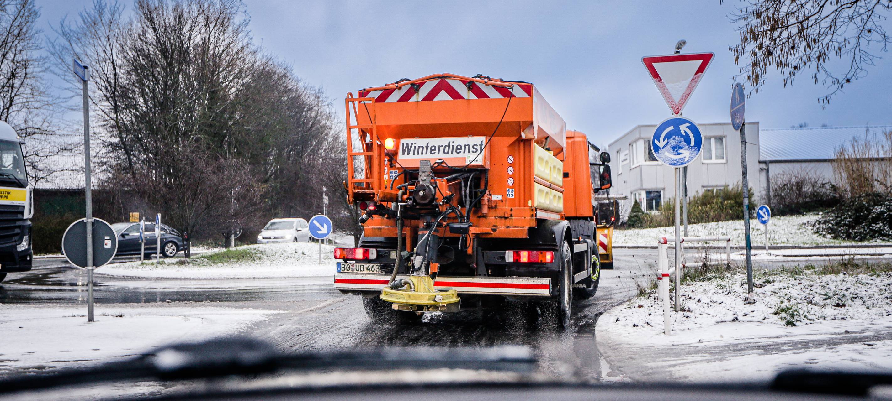 Winterdienst in Bochum: USB im Einsatz gegen Glätte