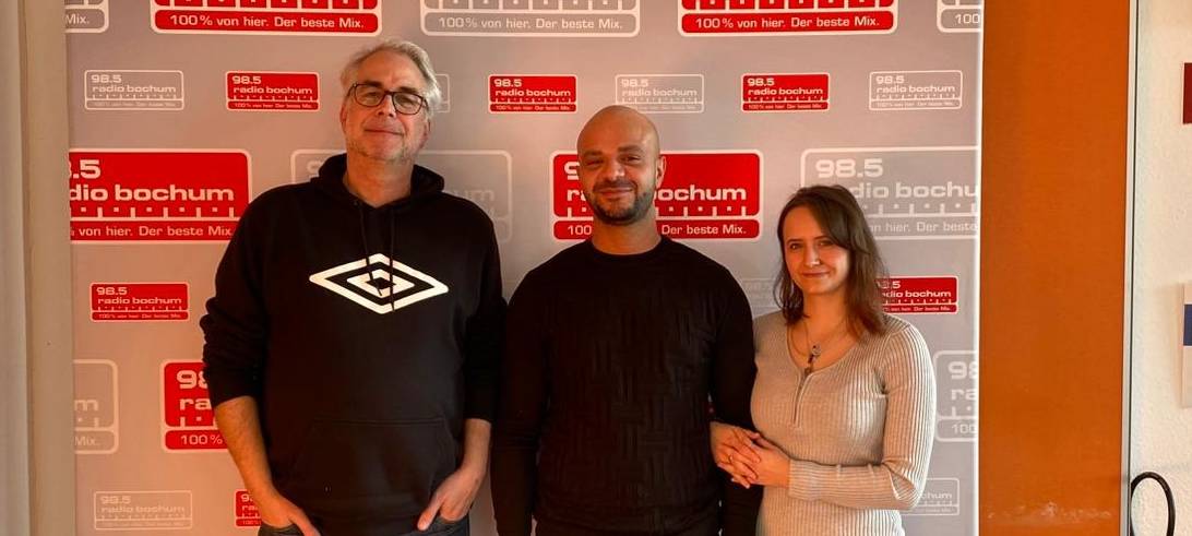 ...Ehab Farhani und Darline Machura