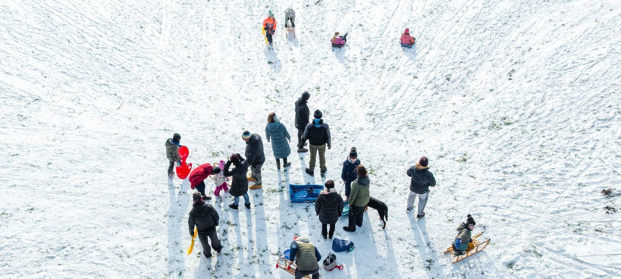 Schnee in Brandenburg