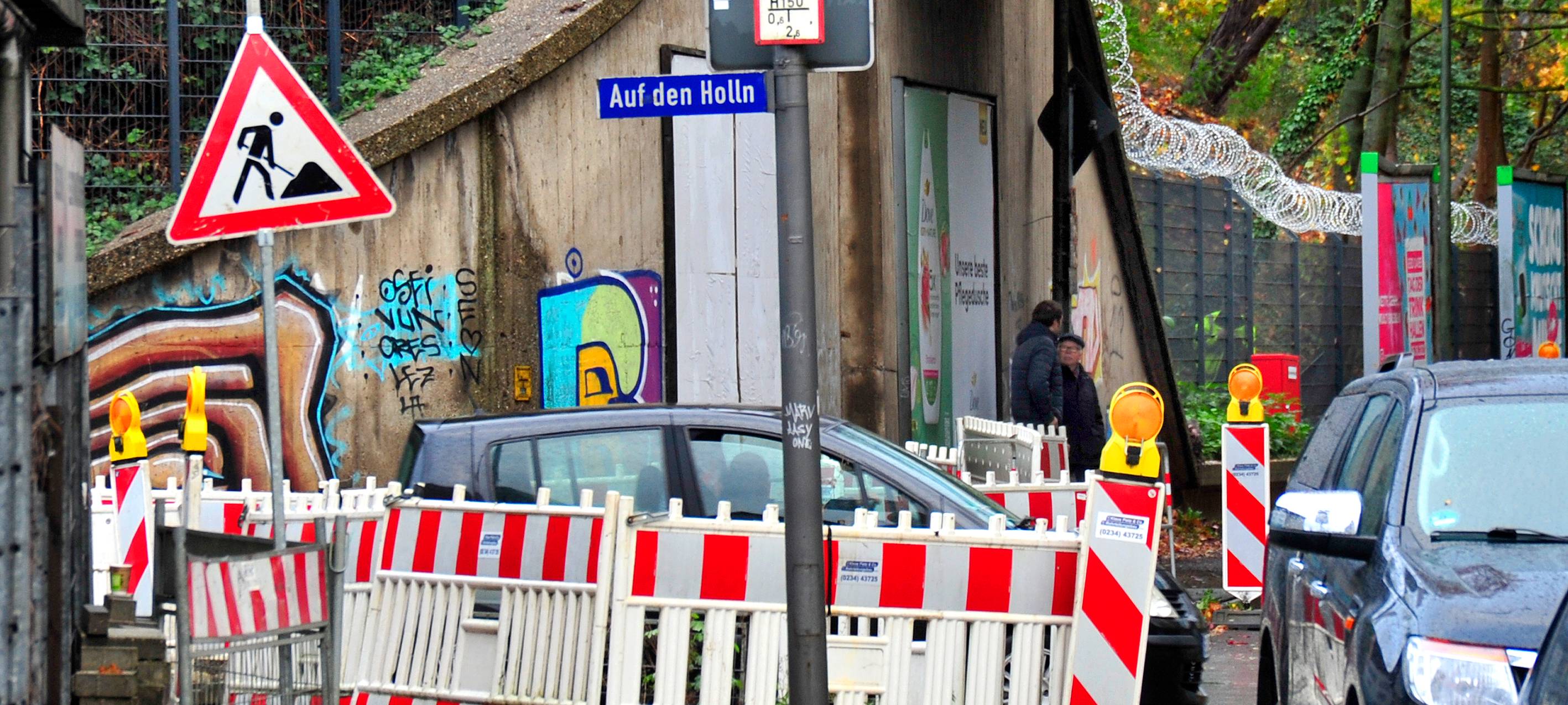 Vollsperrung „Auf den Holln“ in Bochum-Langendreer