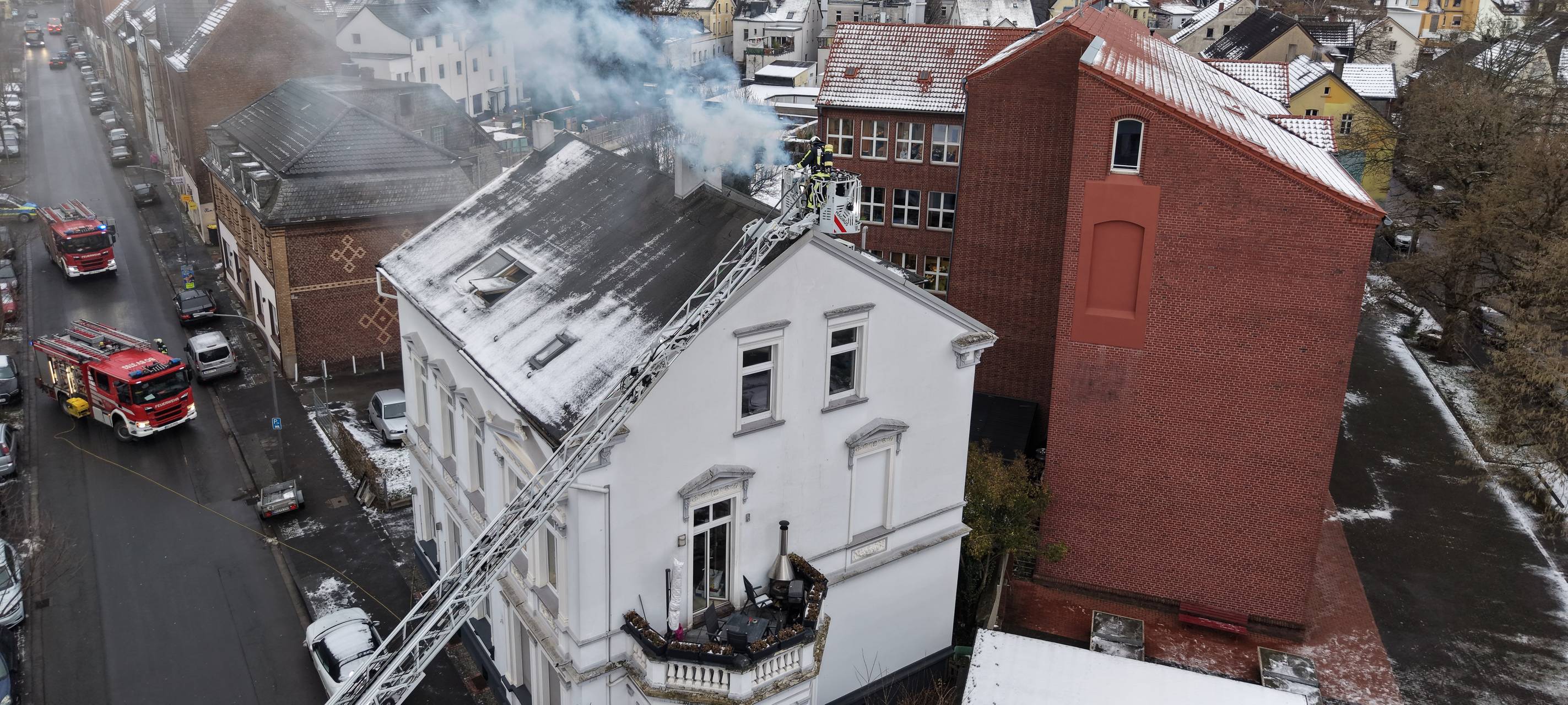 Kaminbrand in Bochum-Langendreer