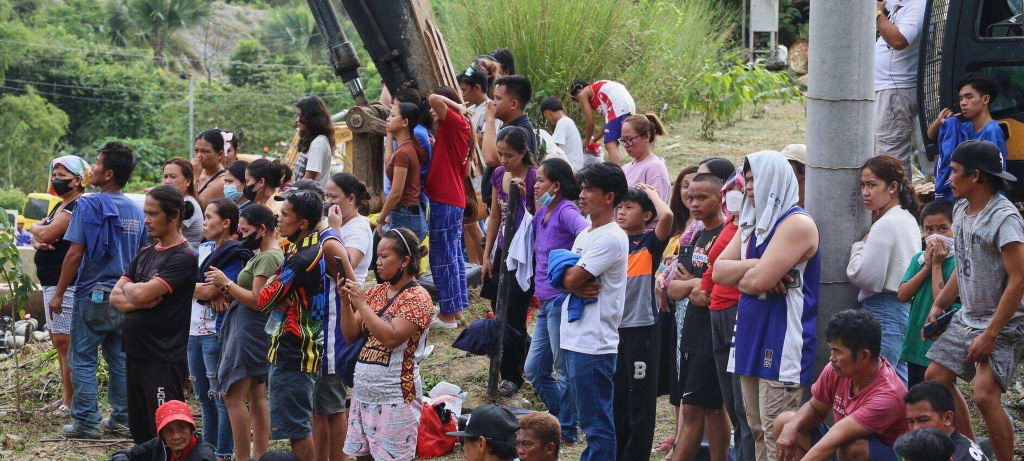 Mülllawine auf Deponie in Philippinen