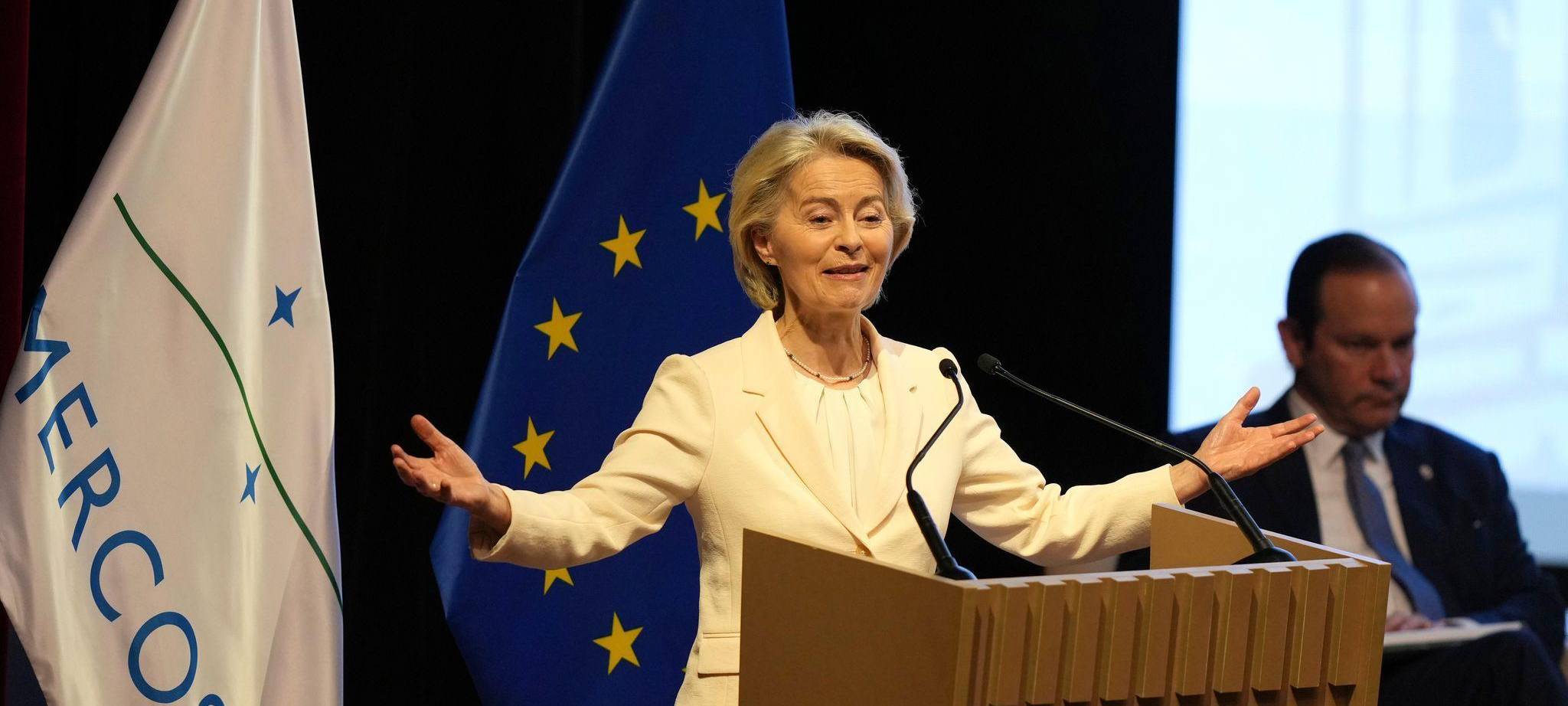 Vor der Unterzeichnung des Mercosur-Abkommens