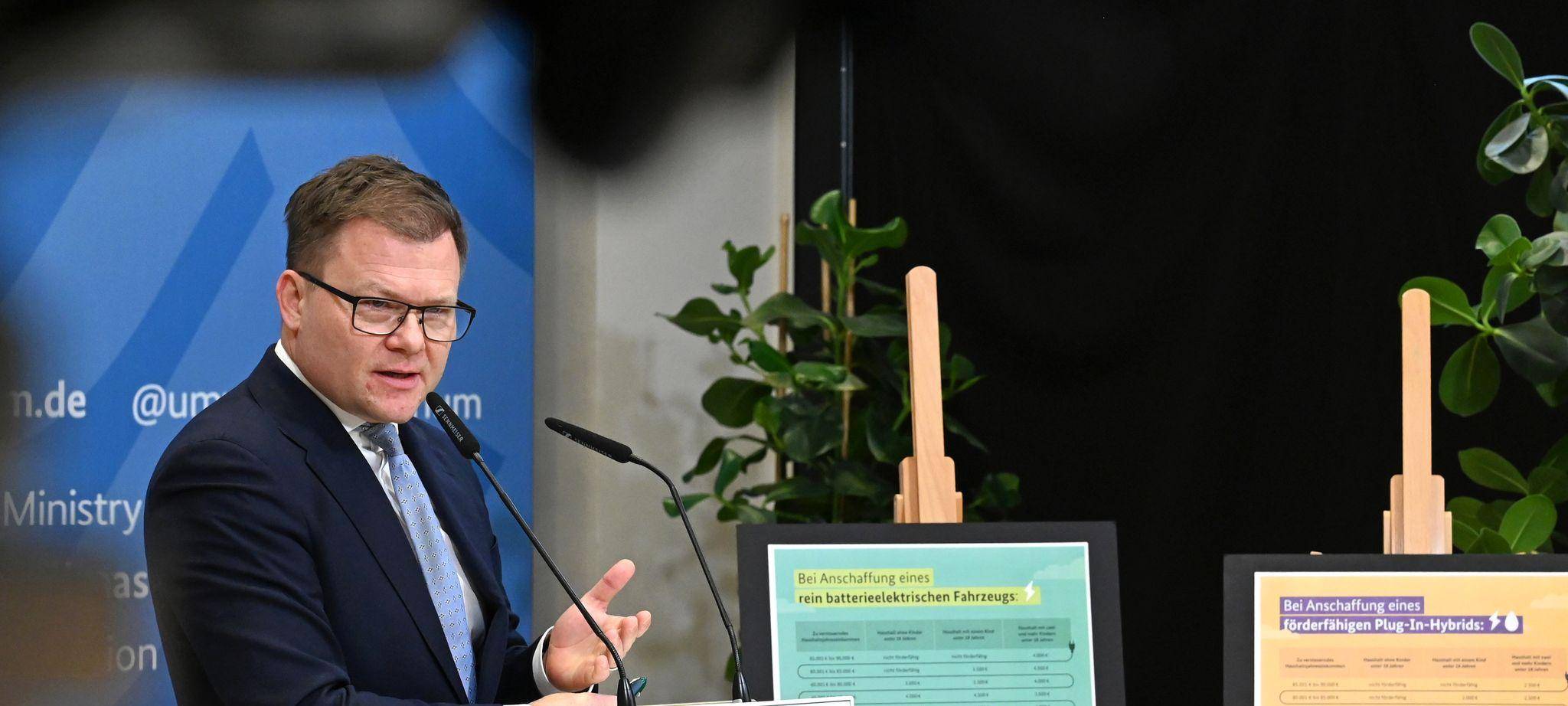 Bundesumweltminister Carsten Schneider