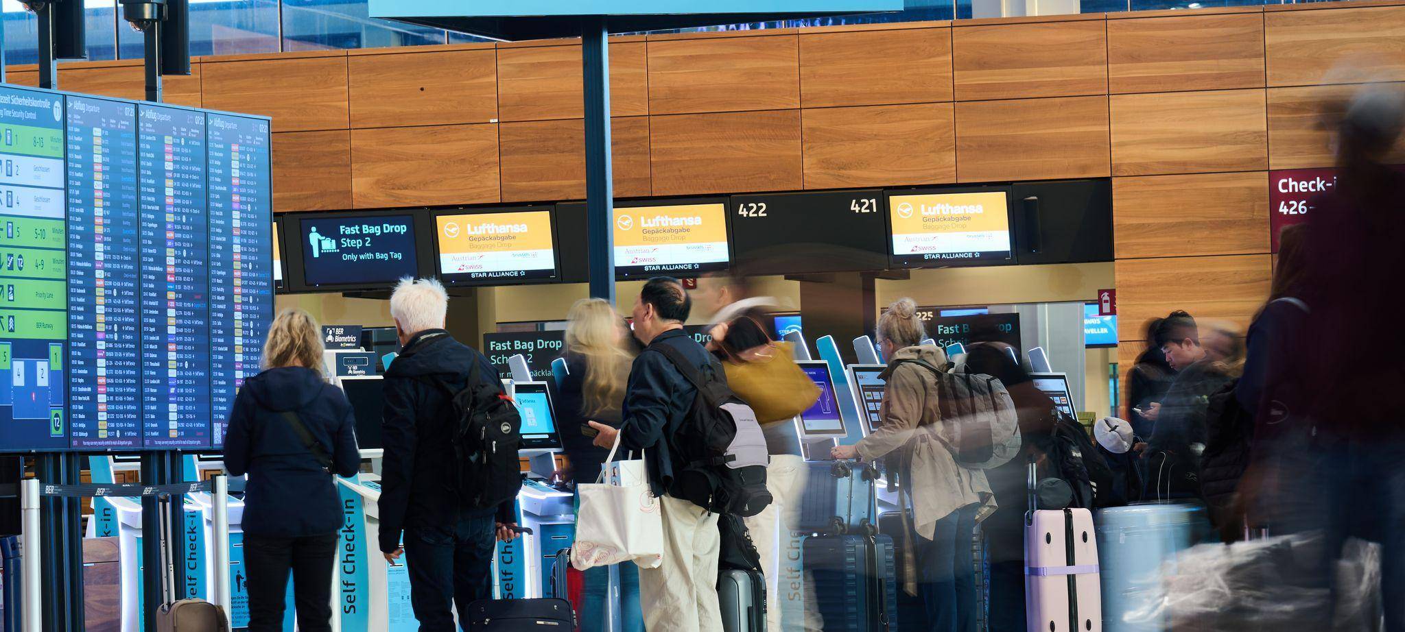 Nach dem Cyberangriff auf Flughäfen - BER in Berlin